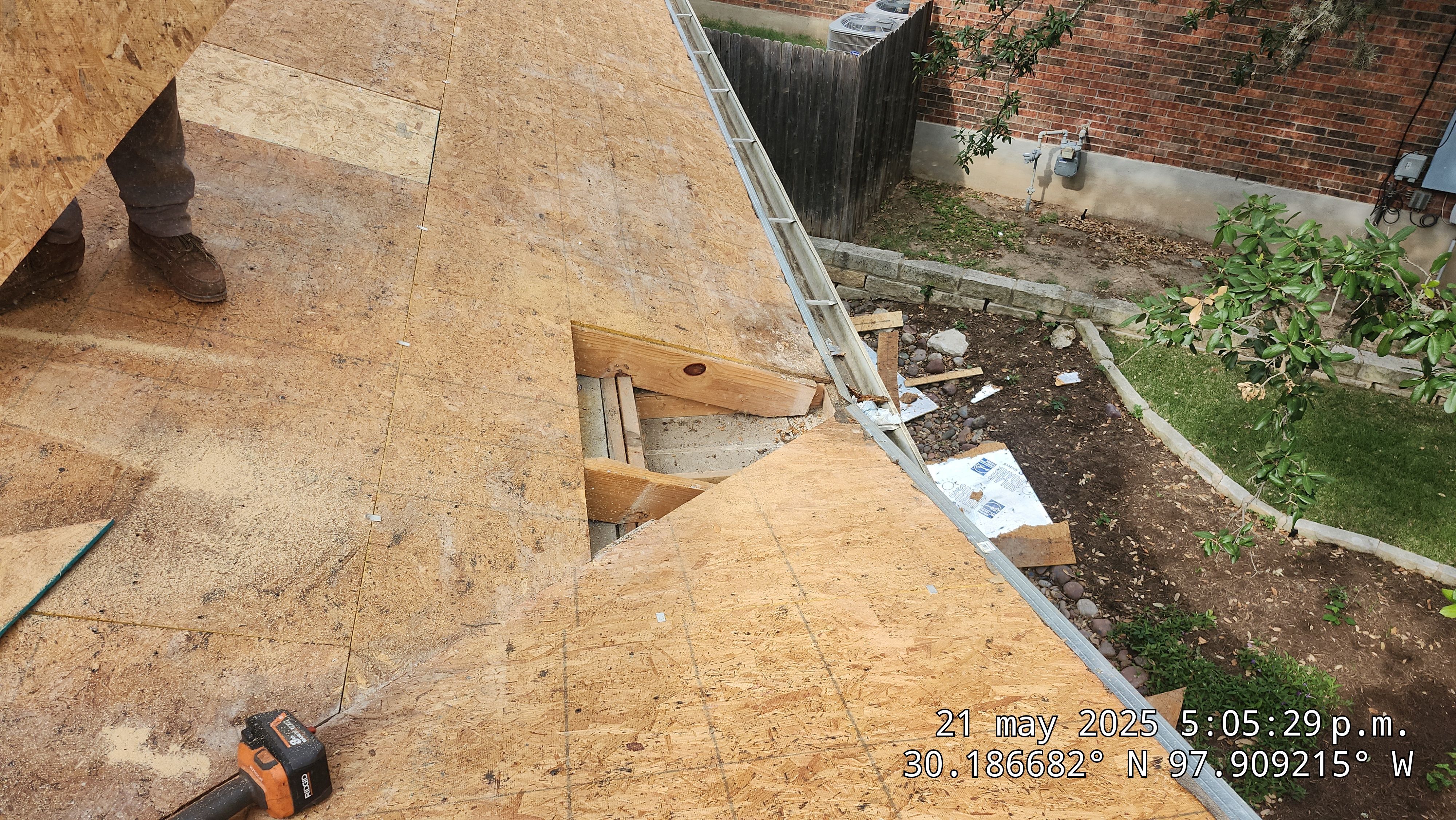 Austin Roofing Replacement, Decking Upgrades and Gutters Restoration by Caliber Restoration LLC