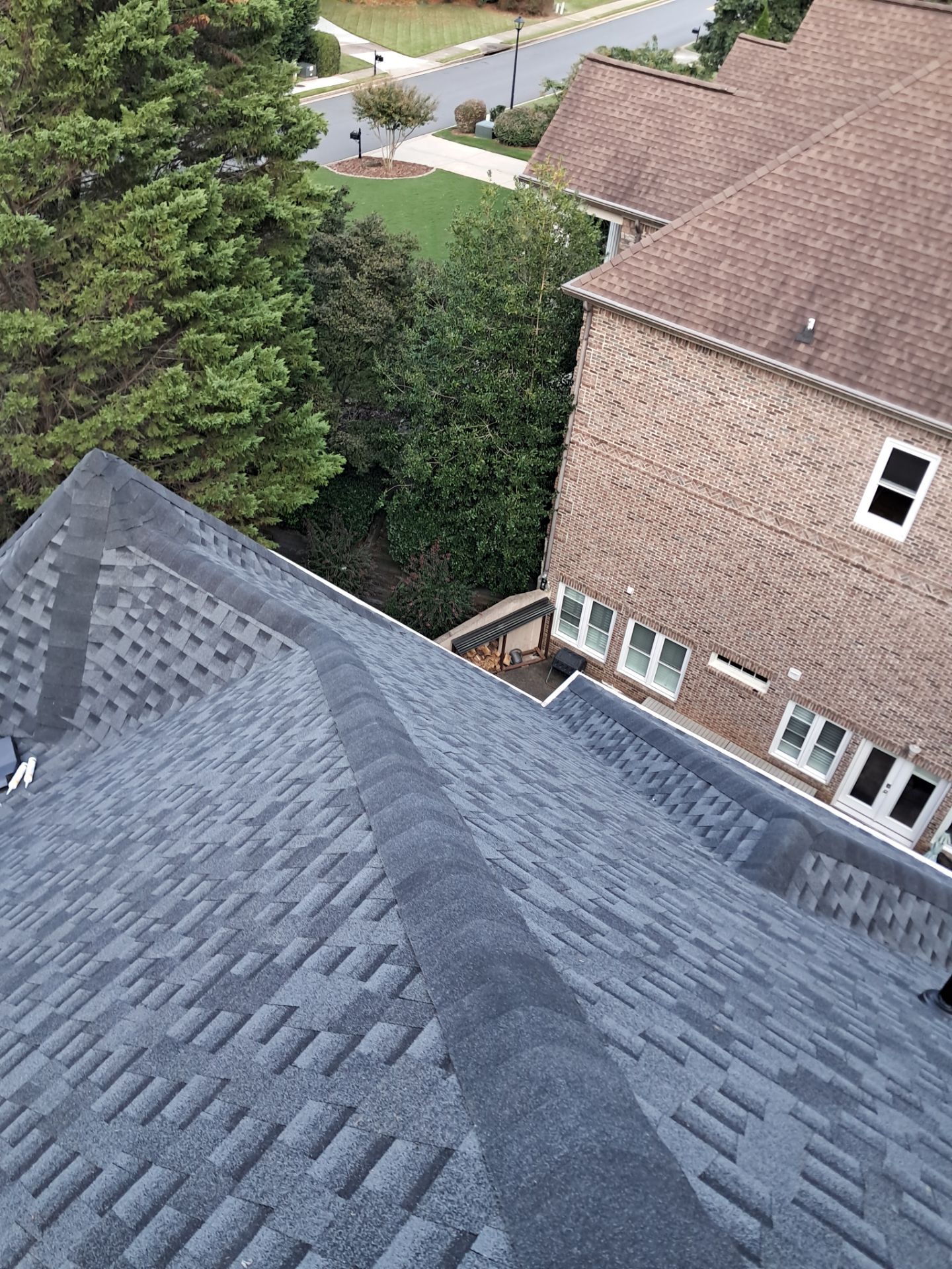 Residential Roof Replacement using GAF HDZ - Charcoal shingles by Elite Roofing LLC