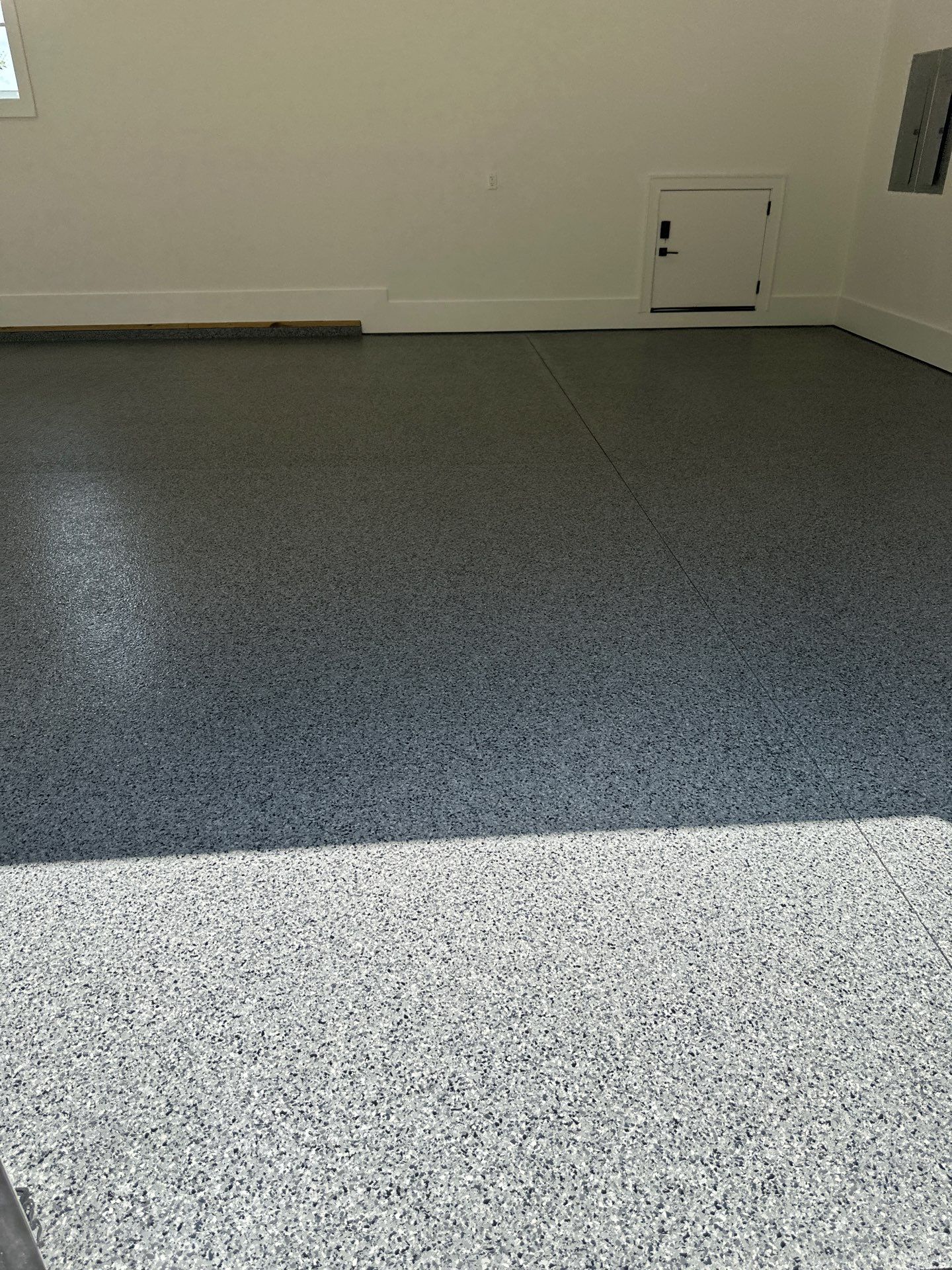 Garage Floor Coating using Nightfall by My Garage Floor Guys