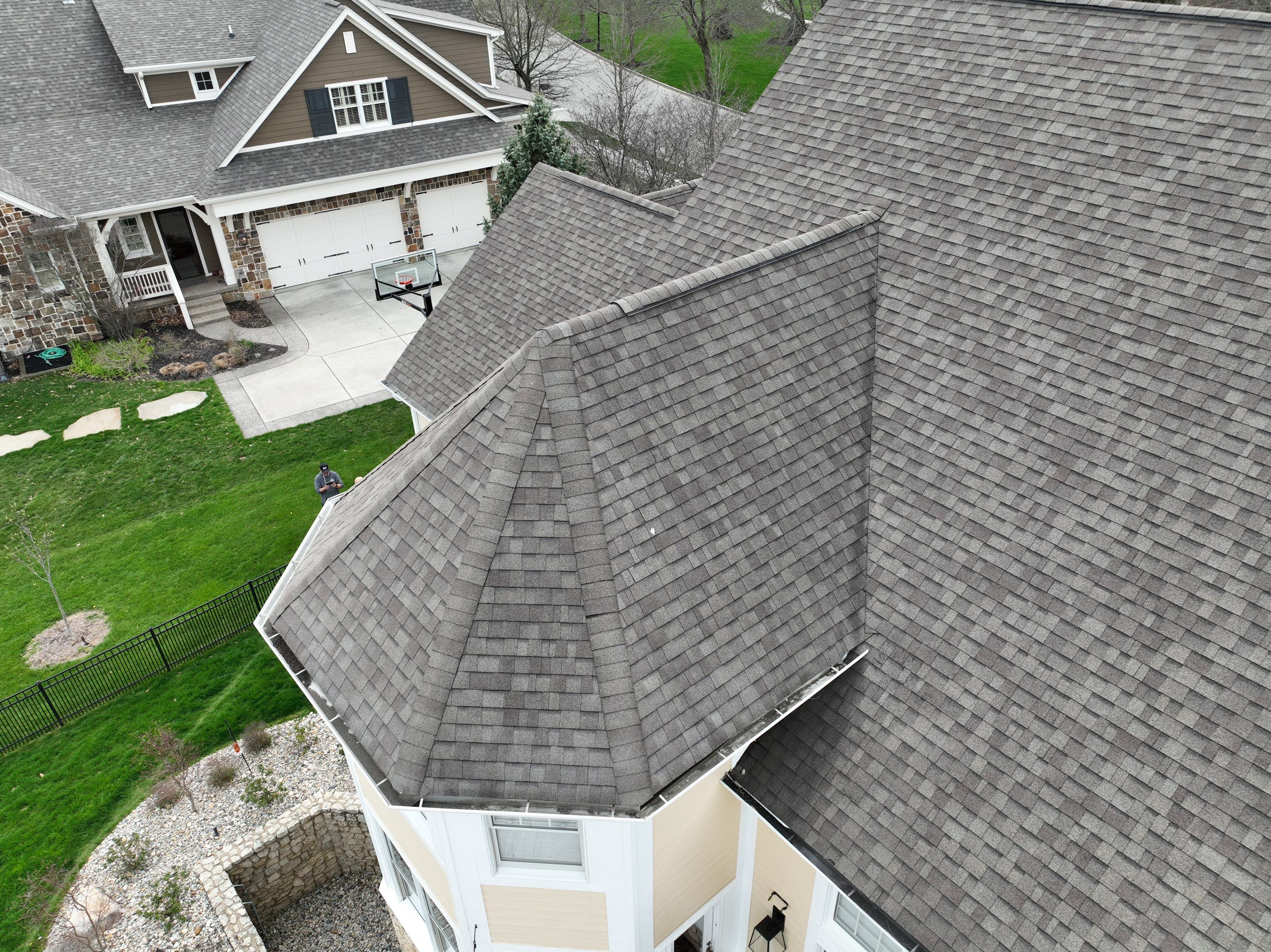 Roof Damage using Owens Corning Duration Storm by 317 Roofing & Restorations