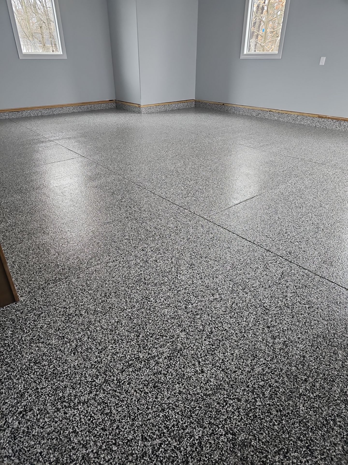 Garage floor coating in New Buffalo, MI! by Innovative Spaces / Innovative Concrete Coatings