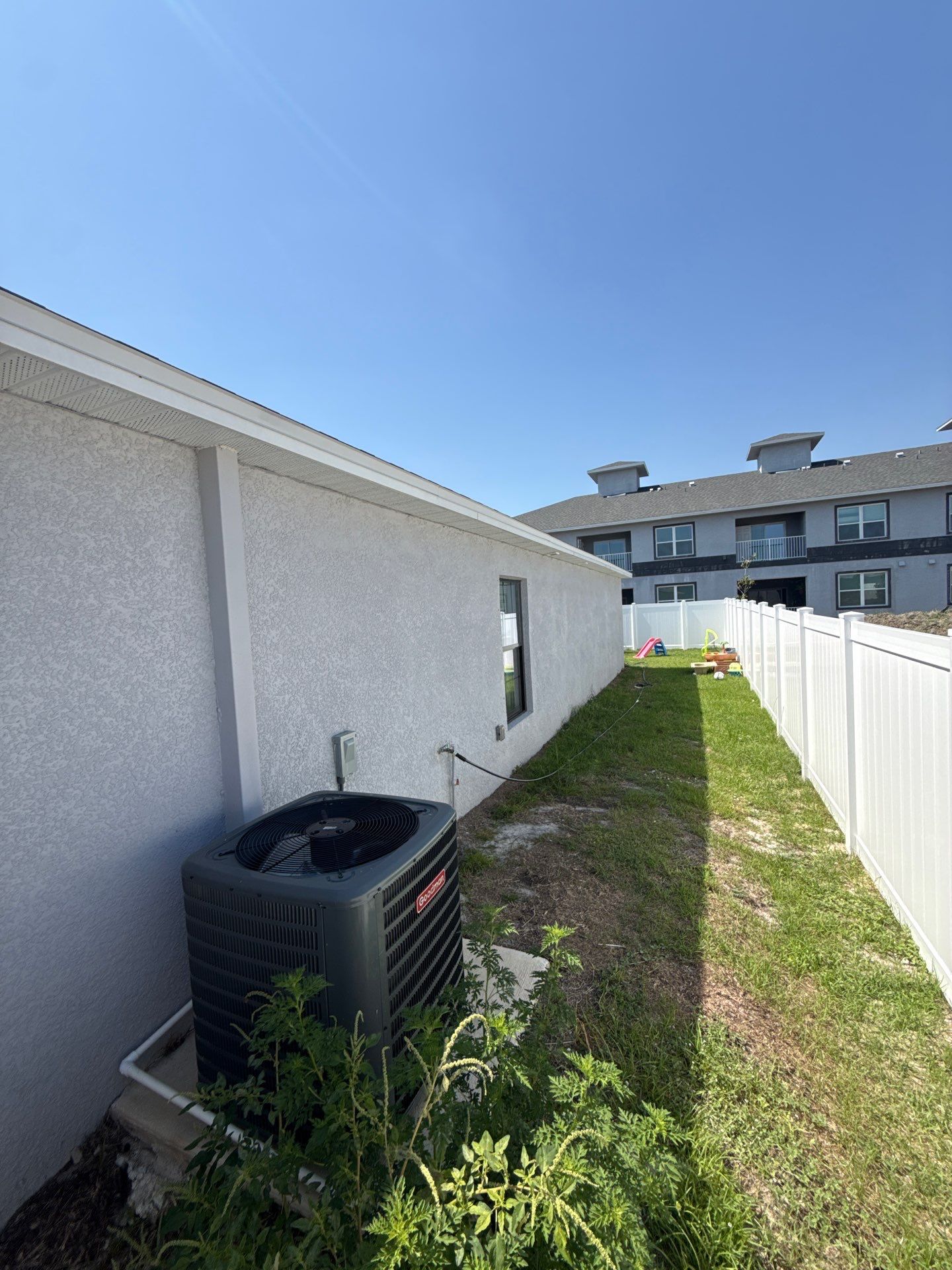 Seamless Aluminum Gutter Installation using K-Style Seamless Gutters in Cape Coral FL by Gutter Professors