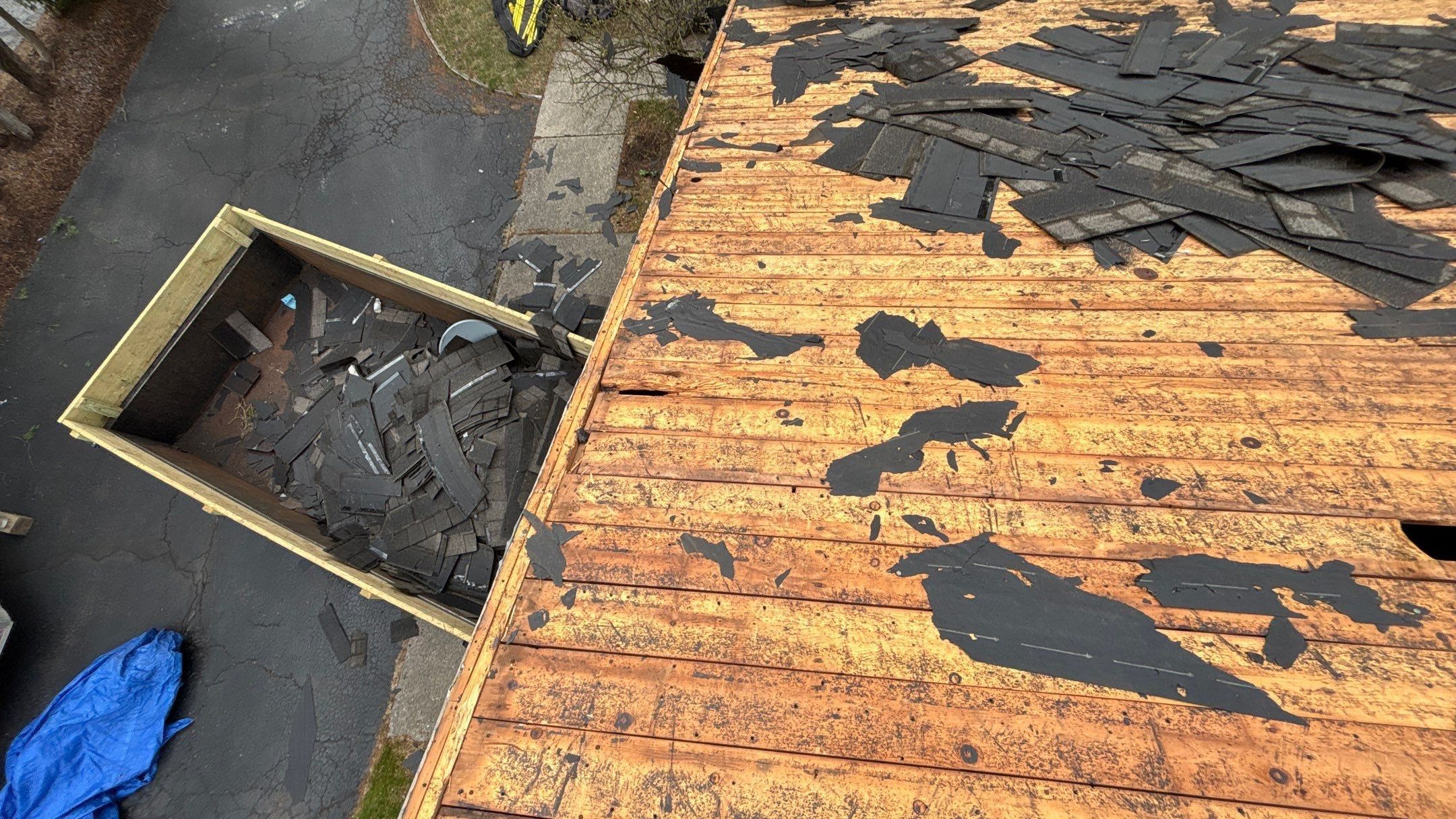 Roof Replacement using Owens Corning Williamsburg Gray by 180 Contractors