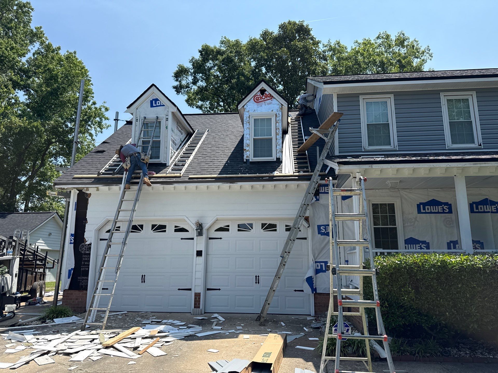 Roof Installation by Karcher Roofing & Construction
