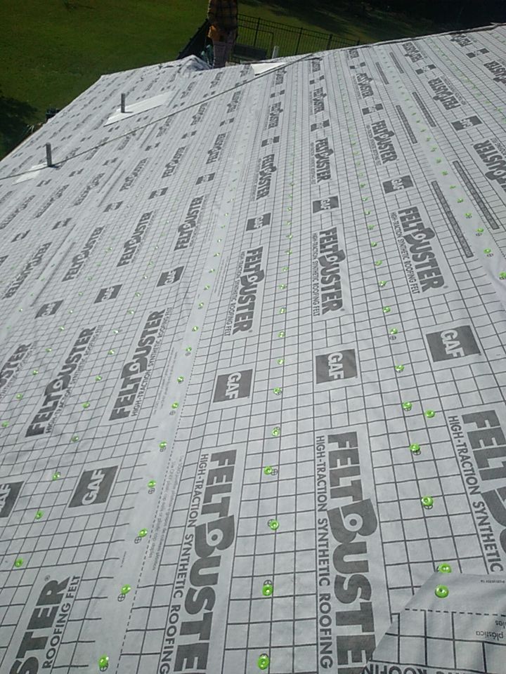 Residential Roofing Installation using Roof Replacement by American Roofing & Construction LLC