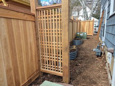 Custom Cedar Fencing