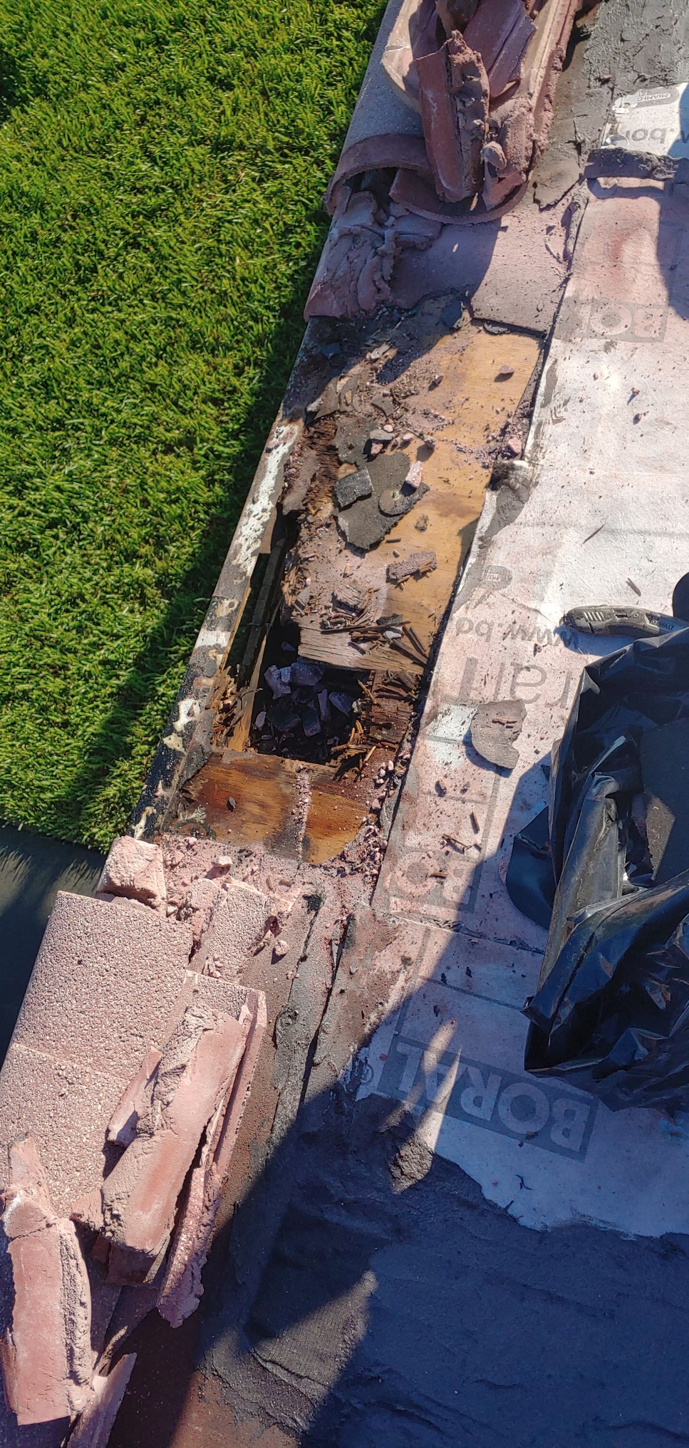 Tile Roof Repair in Pompano Beach with Structural Decking Replacement by Aastro Roofing