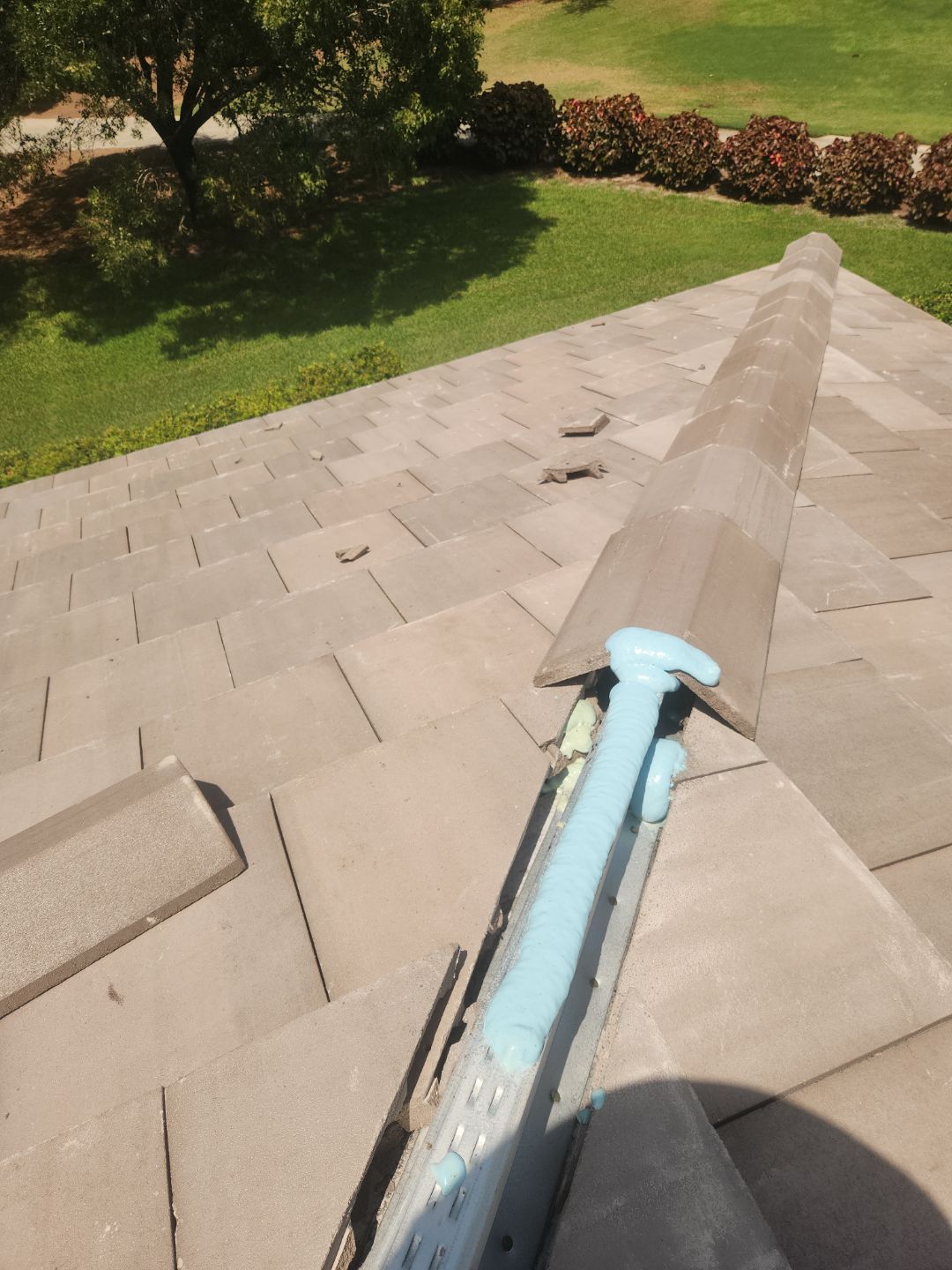 Residential Roofing Installation using Eagle Roofing Tile by BLUES BROTHERS ROOFING
