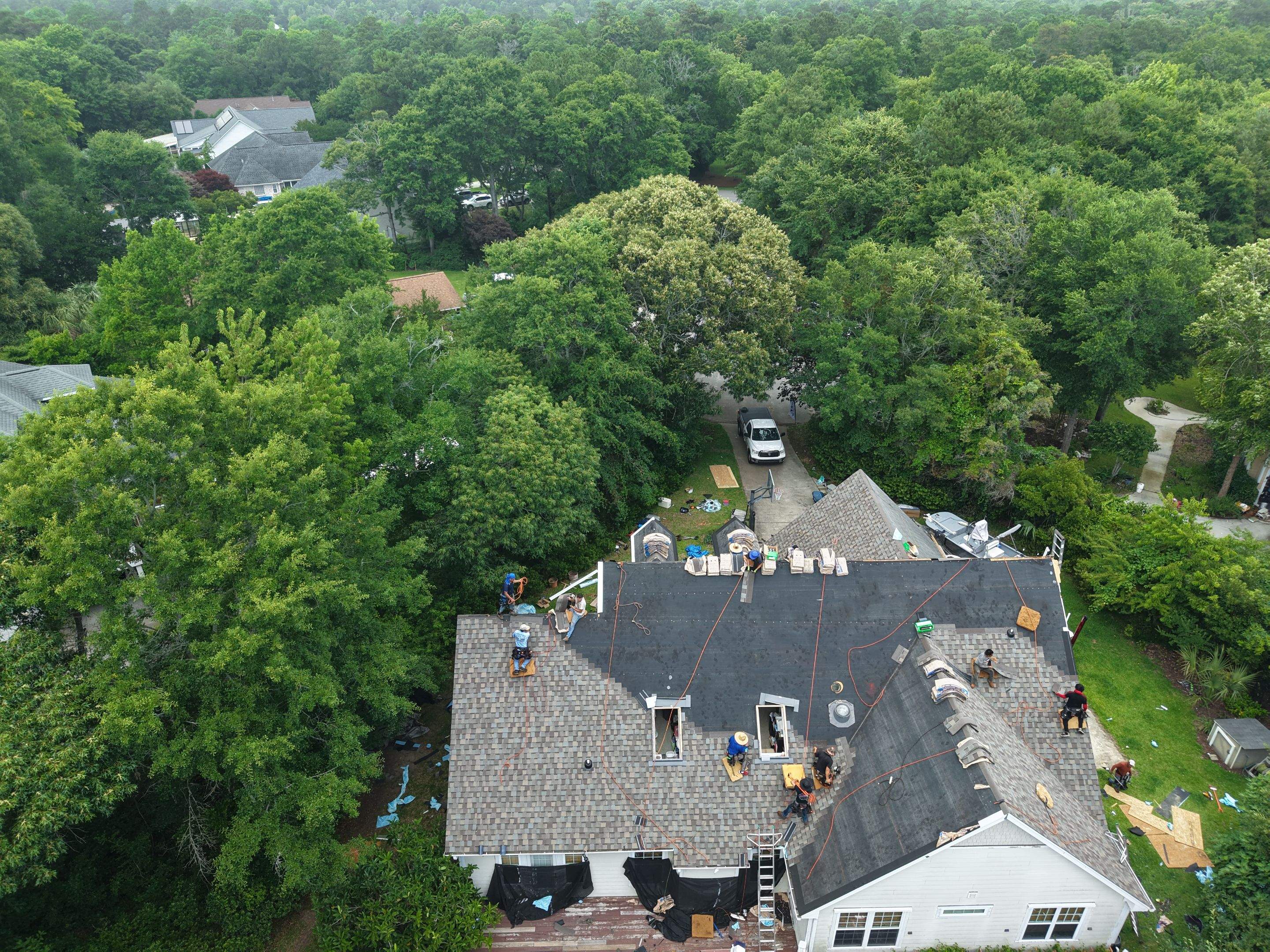Fortified Roof Replacement and Skylight Replacement in Hampstead, NC by RGR Construction and Roofing, LLC