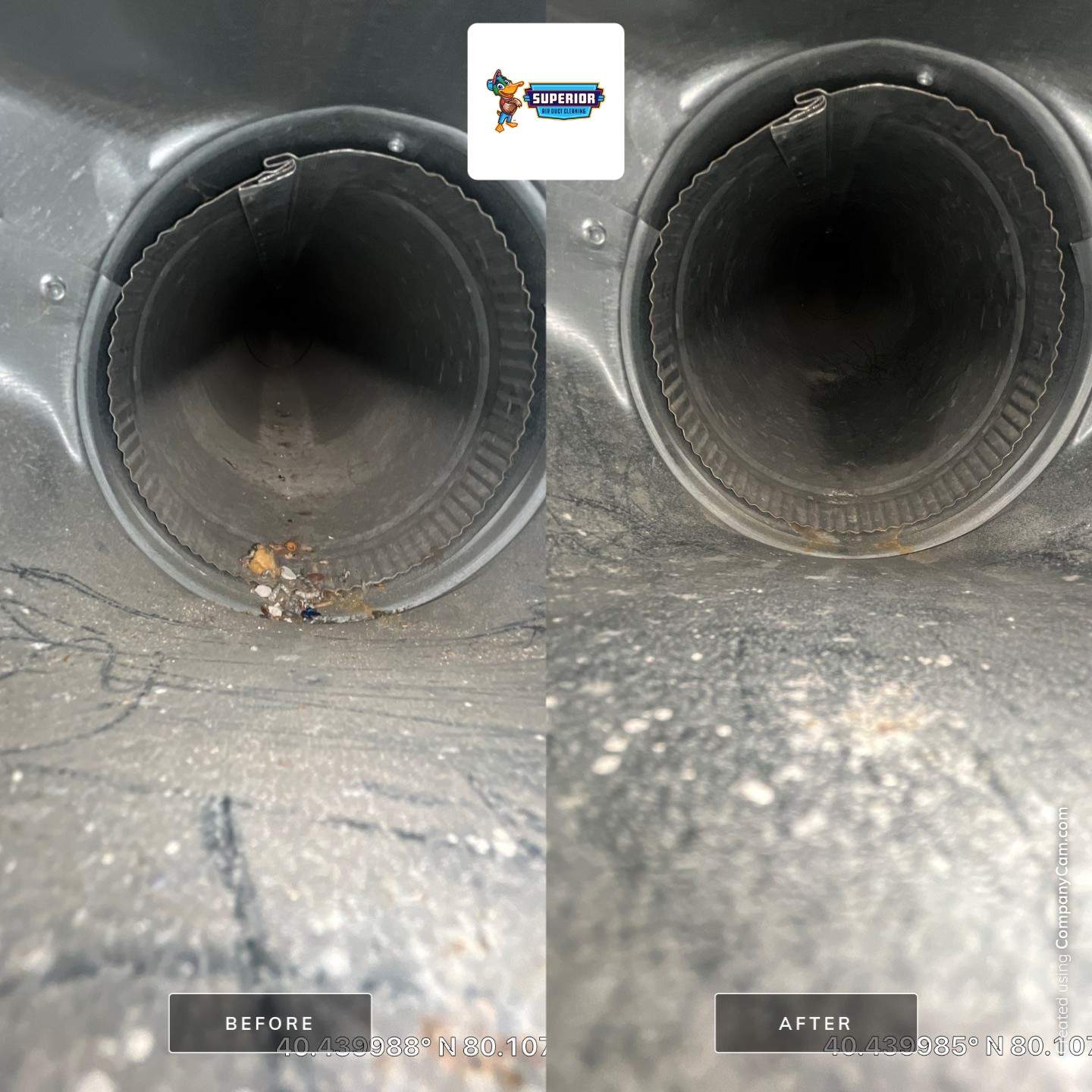Air Duct Cleaning With a Vacuum Truck in Pittsburgh, PA by Superior Air Duct Cleaning