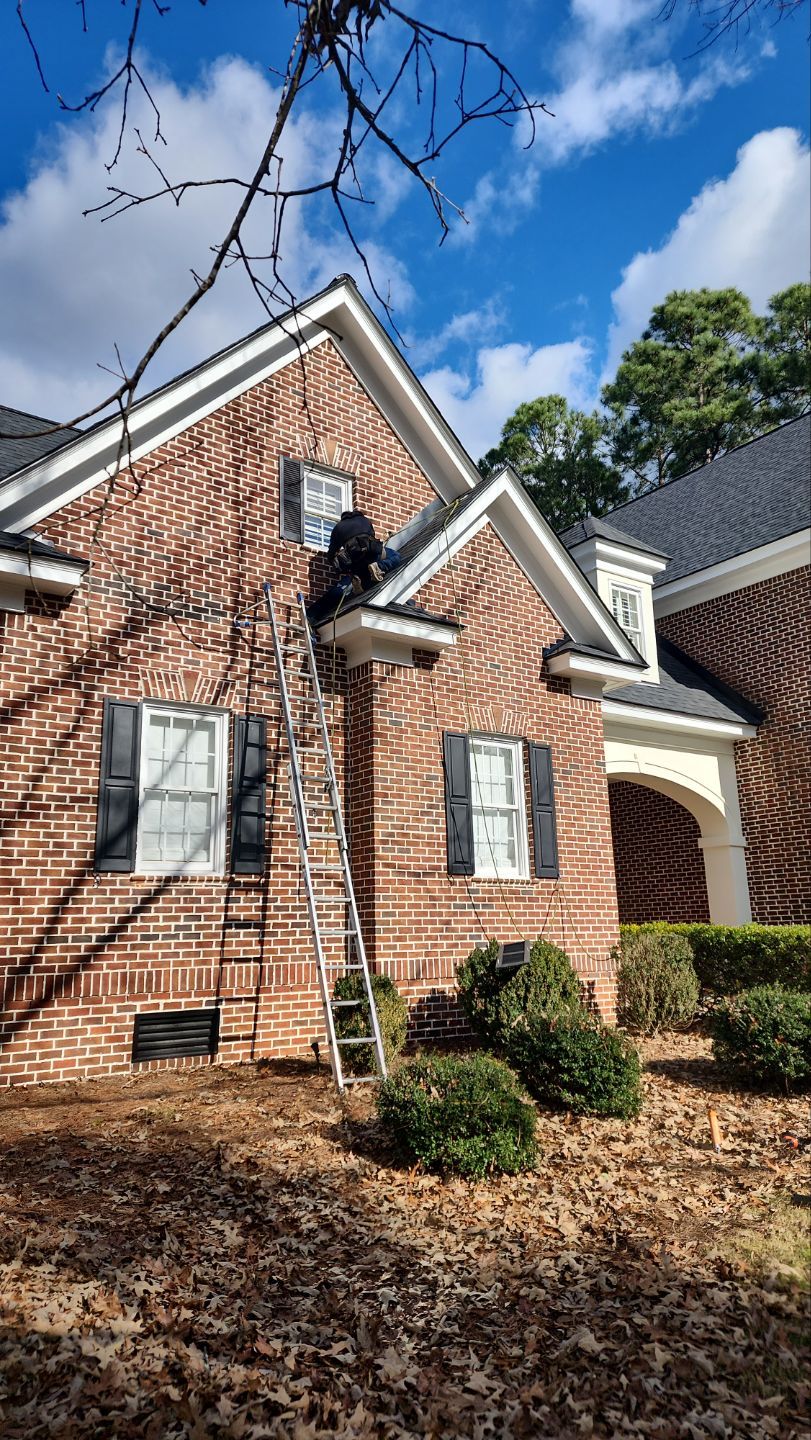 Residential Roofing Installation using Owens Corning Duration Williamsbur Gray by Indigo State Roofing