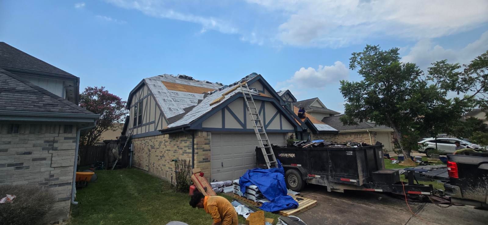 Project in Sugar Land by Roof Guard And Construction