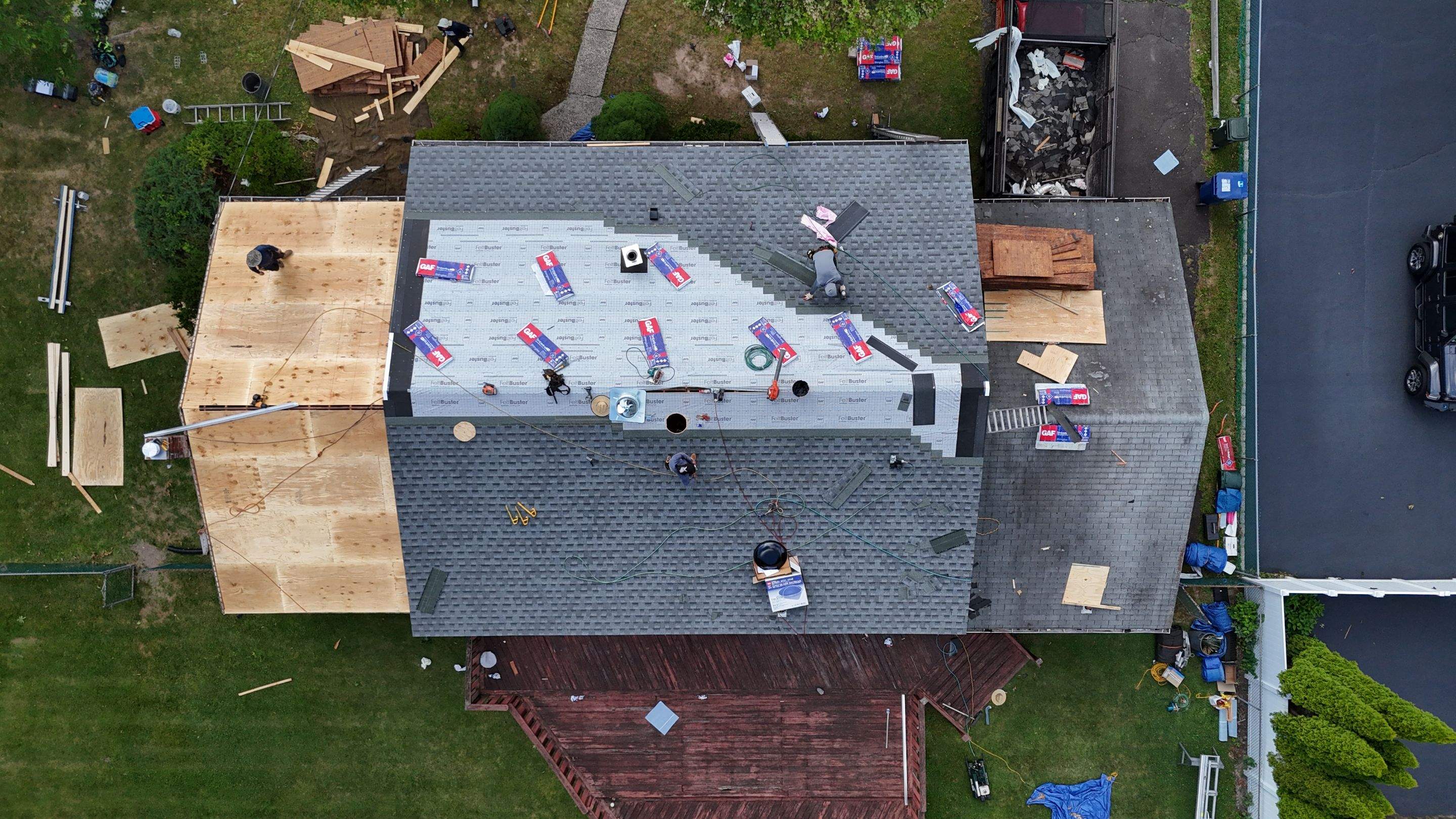 Roof Project in Clark, NJ by All State Home Improvement Inc.