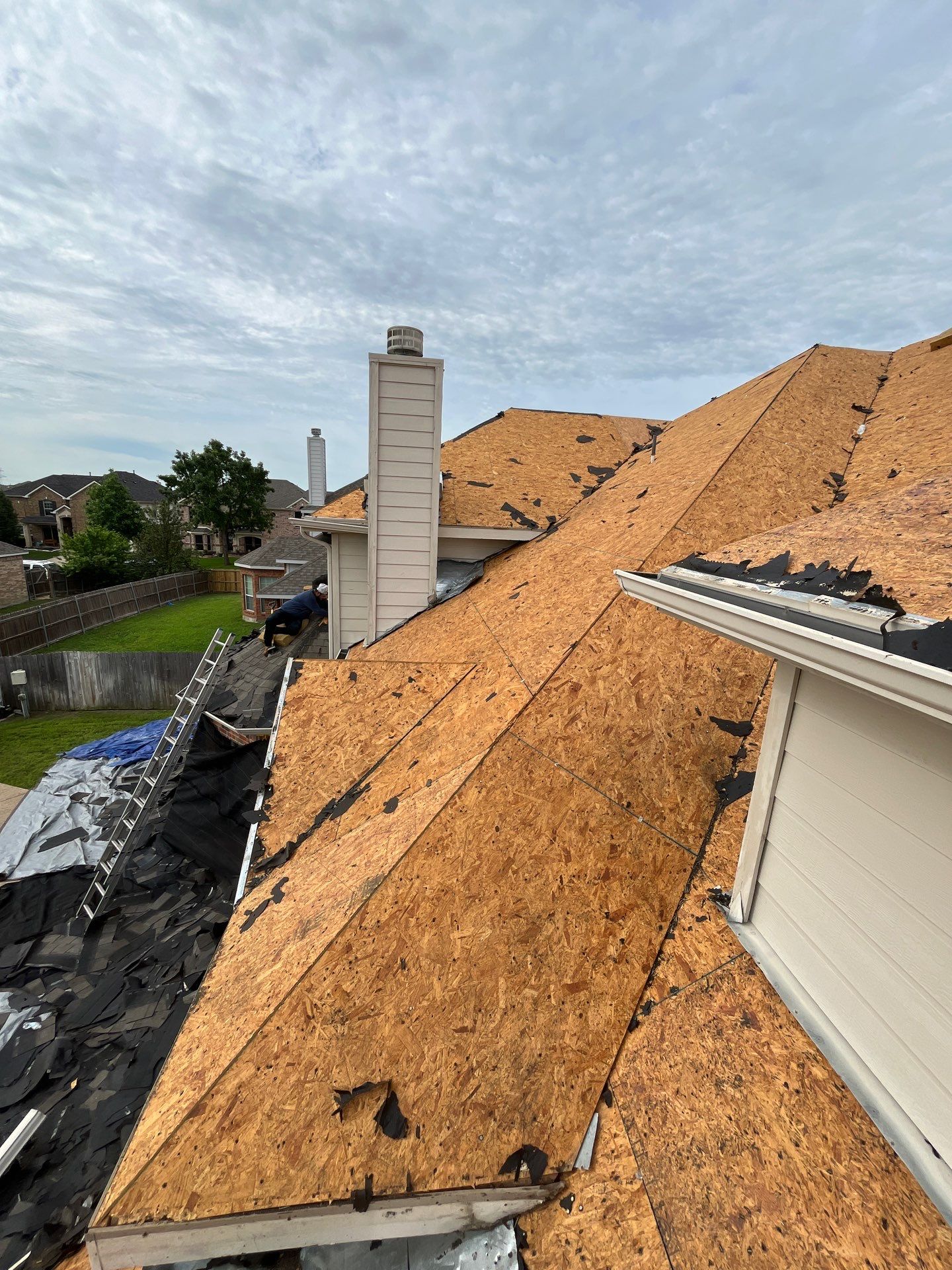 Storm Restoration Project by Berry Good Roofing 