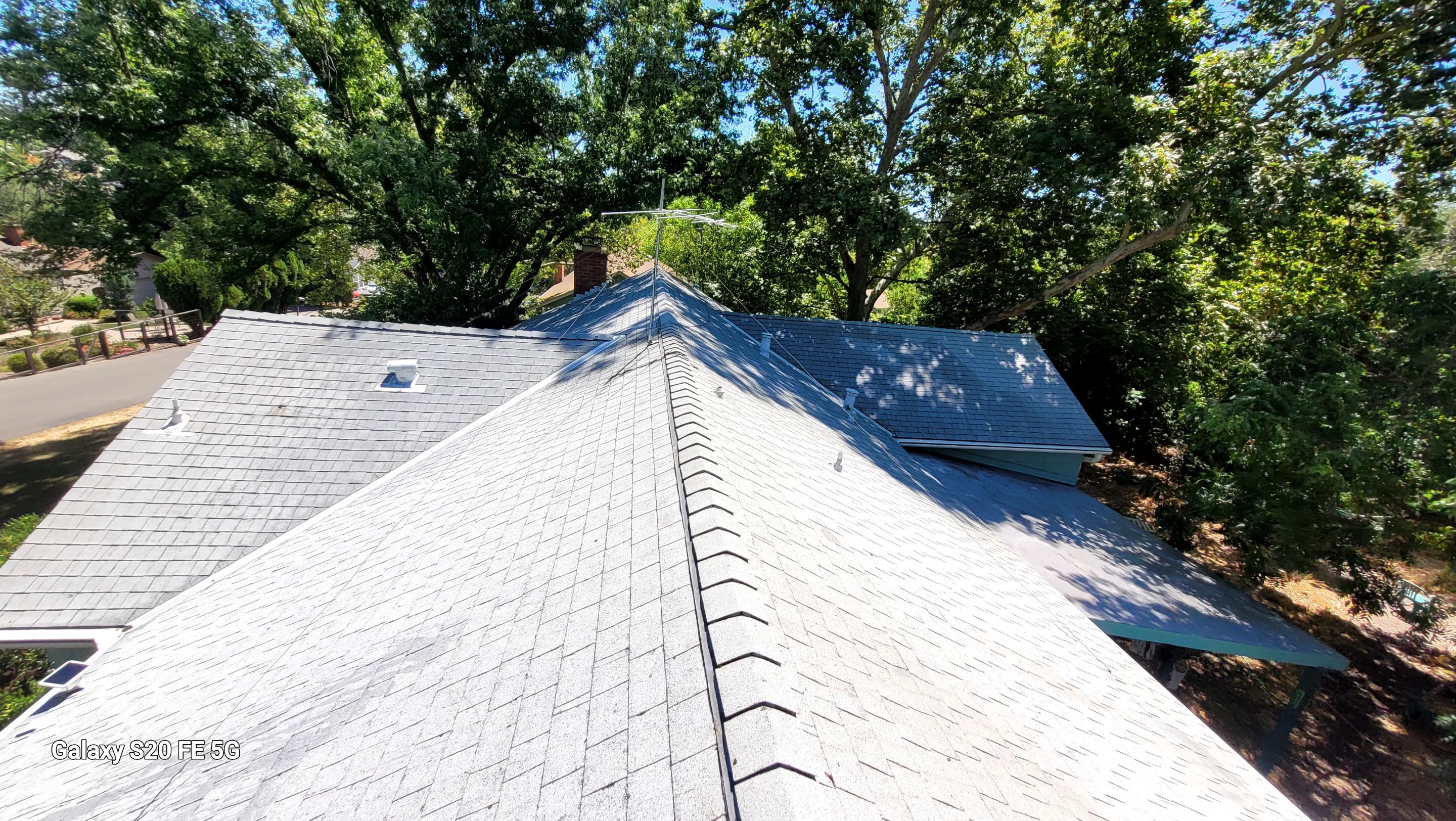 Roof Restore using Pressure Washer by Byers Enterprises 