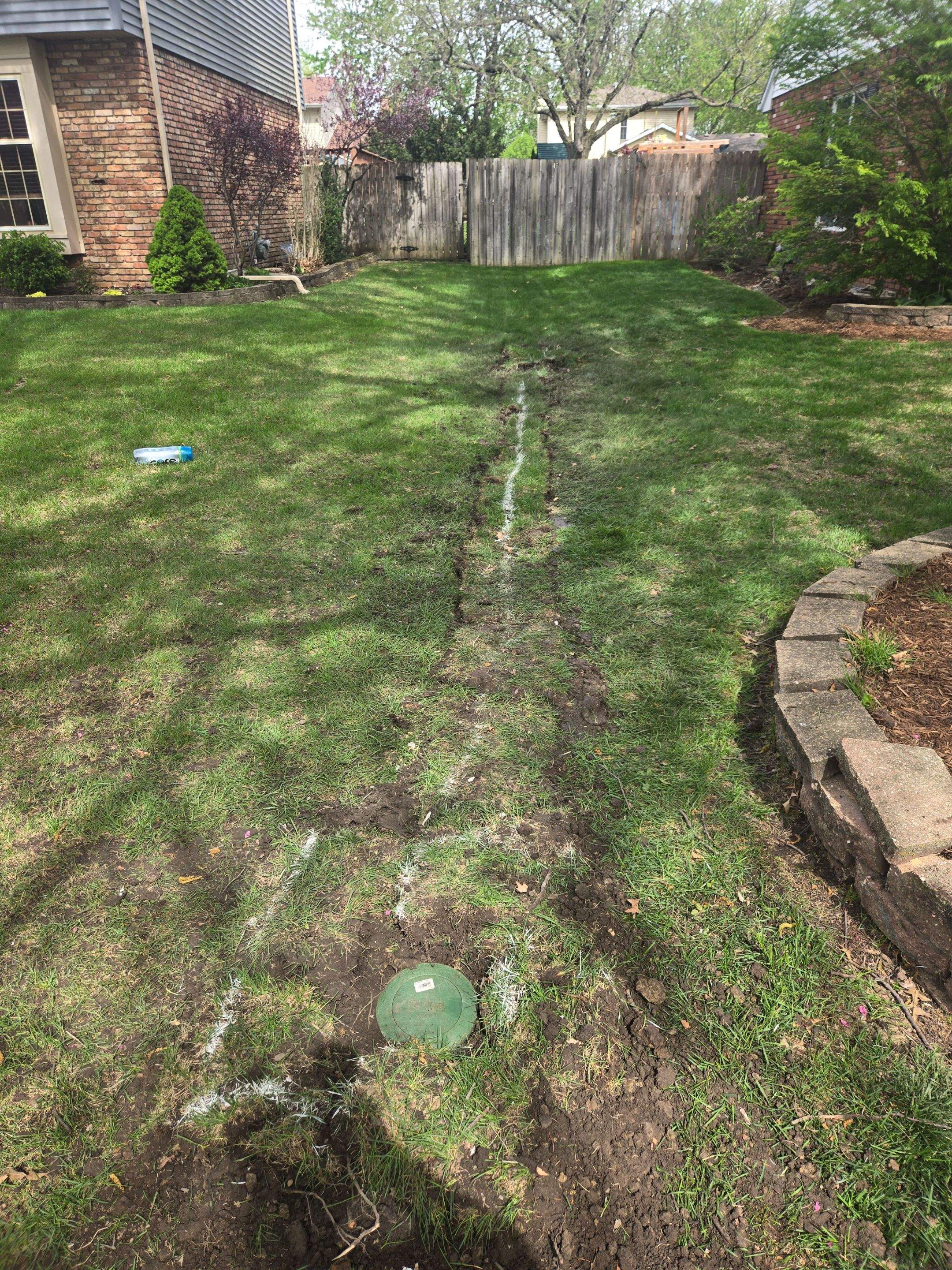 Exterior Sump Pump Discharge System by Allied Water Services