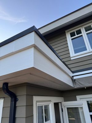 Repair Rotten Fascia Board - Repair damage Drywall 