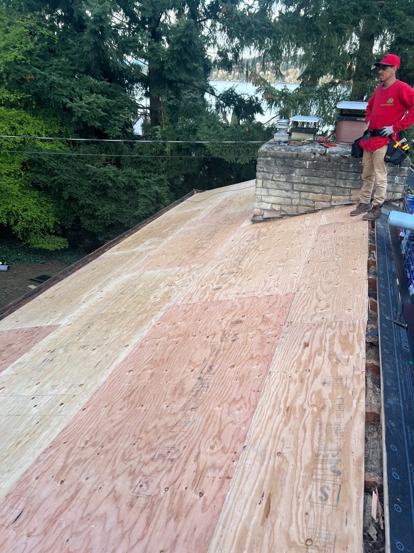 Residential Roofing Installation using GAF HDZ Shingles by Roofing Formula LLC
