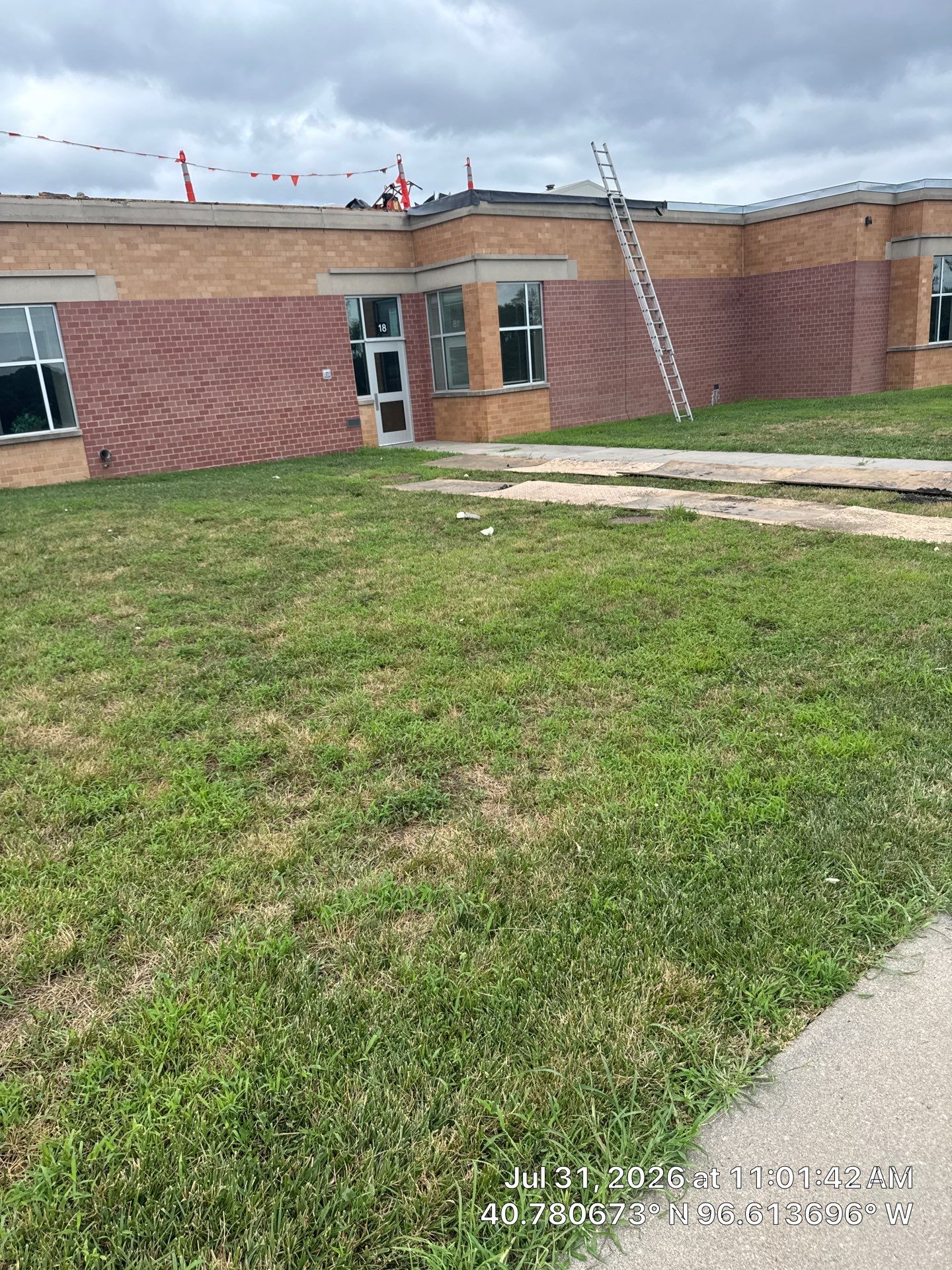 Commercial Flat Roof Installation for Lincoln Middle School by Customer Success Demo Account