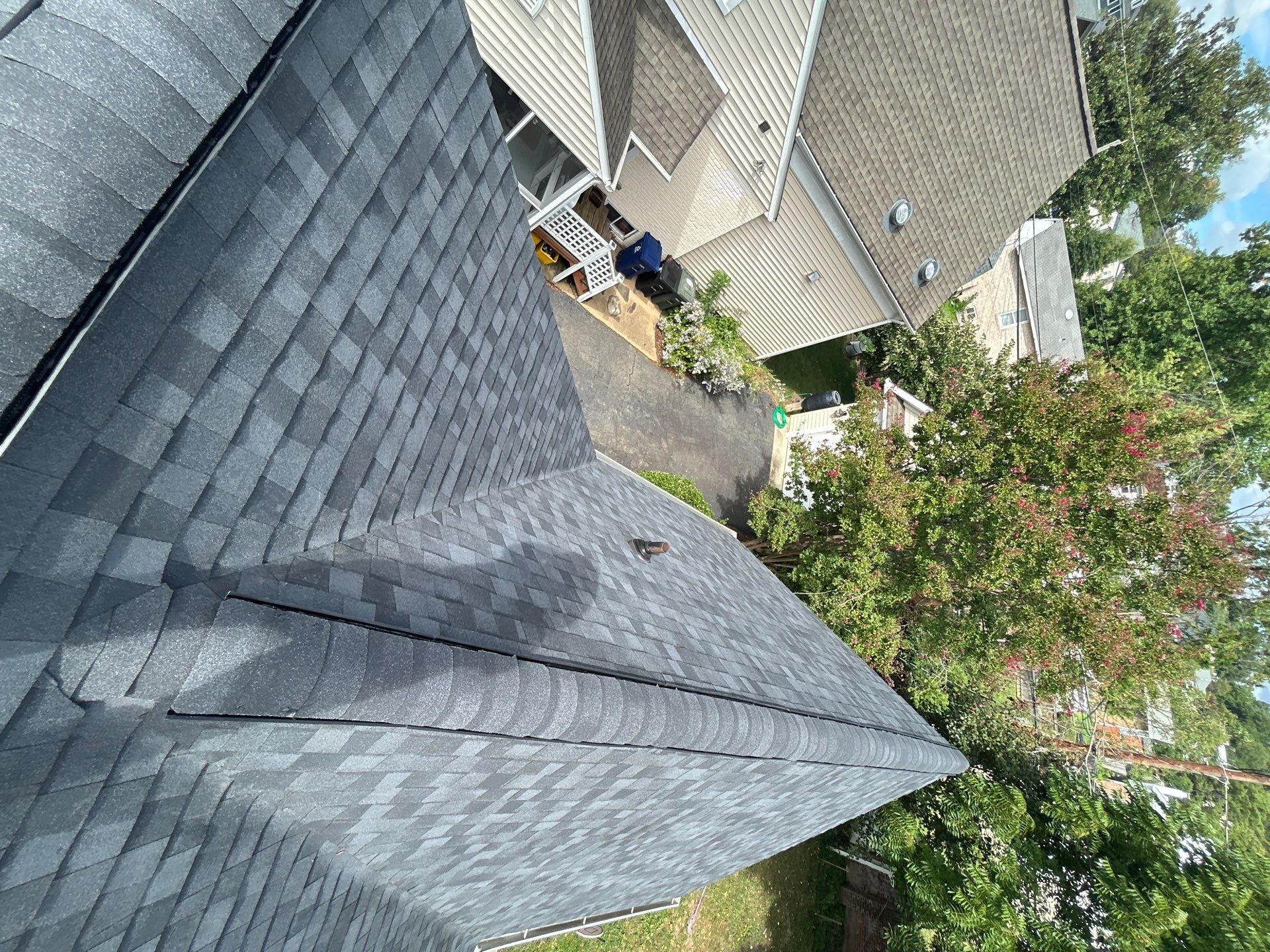 Arlington: Roof Replacement with CertainTeed Landmark Pro Designer Shingles in Max Def Moire Black by RM Banning, Inc.