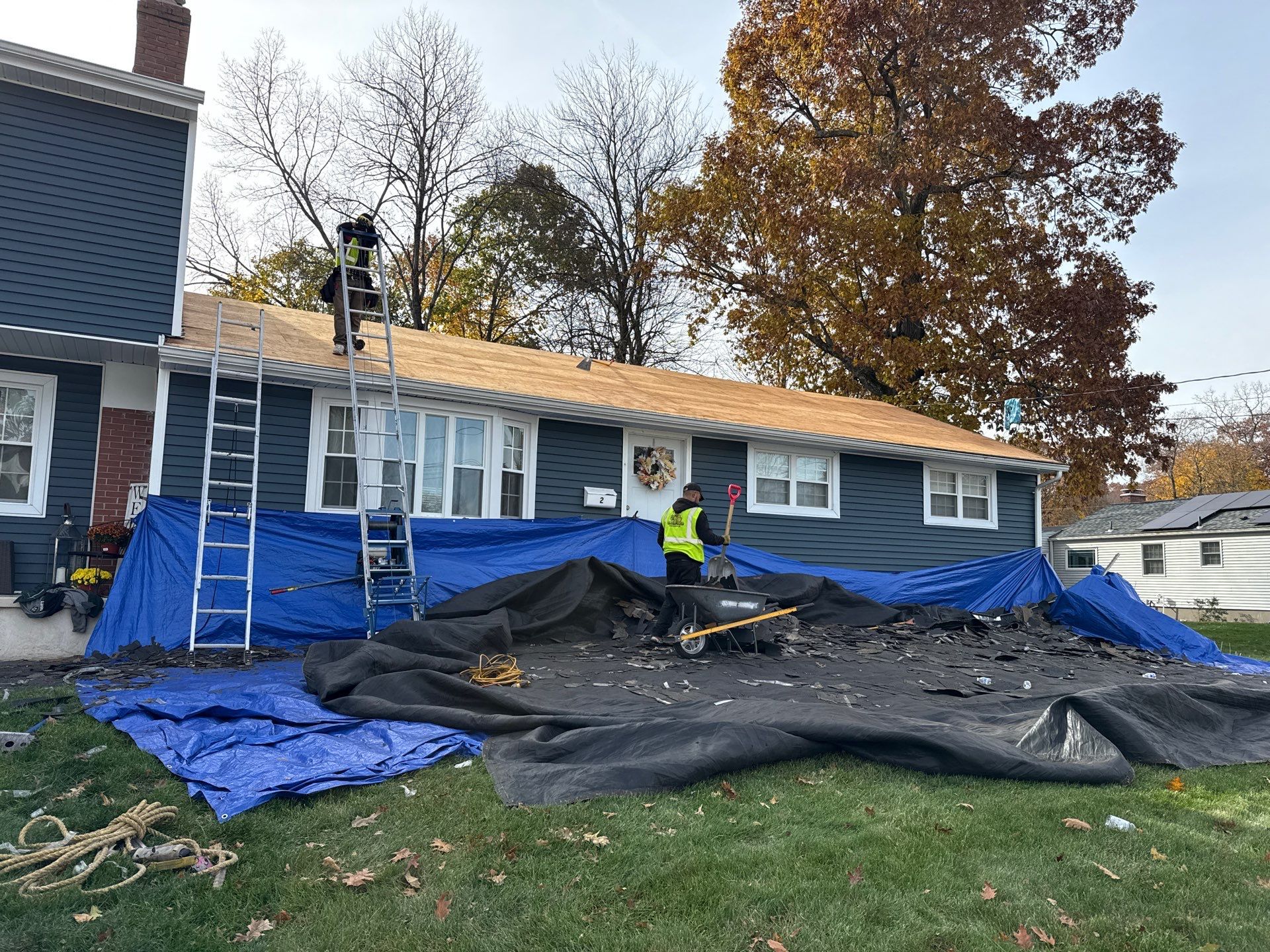 Owens Corning Duration: Slatestone Gray in Enfield by Golden Shield Roofing