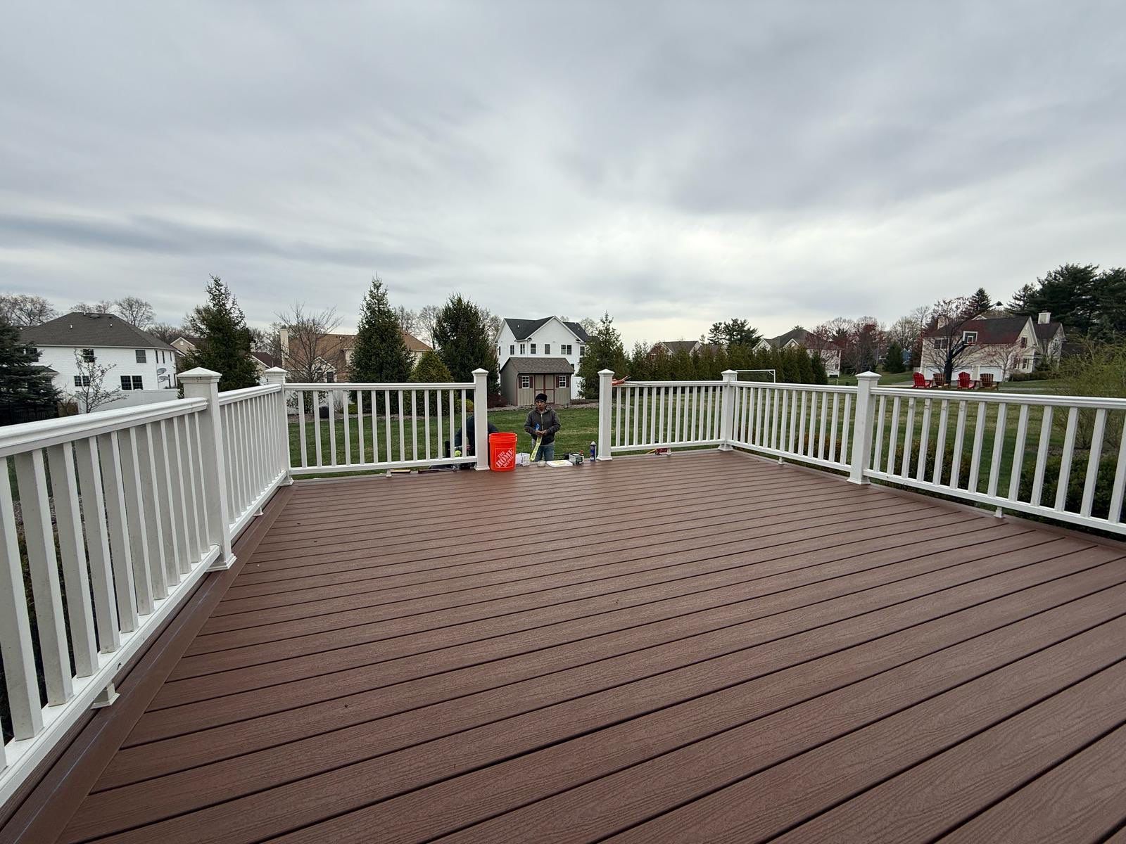 Deck Installation using Trex by Home Concepts Construction