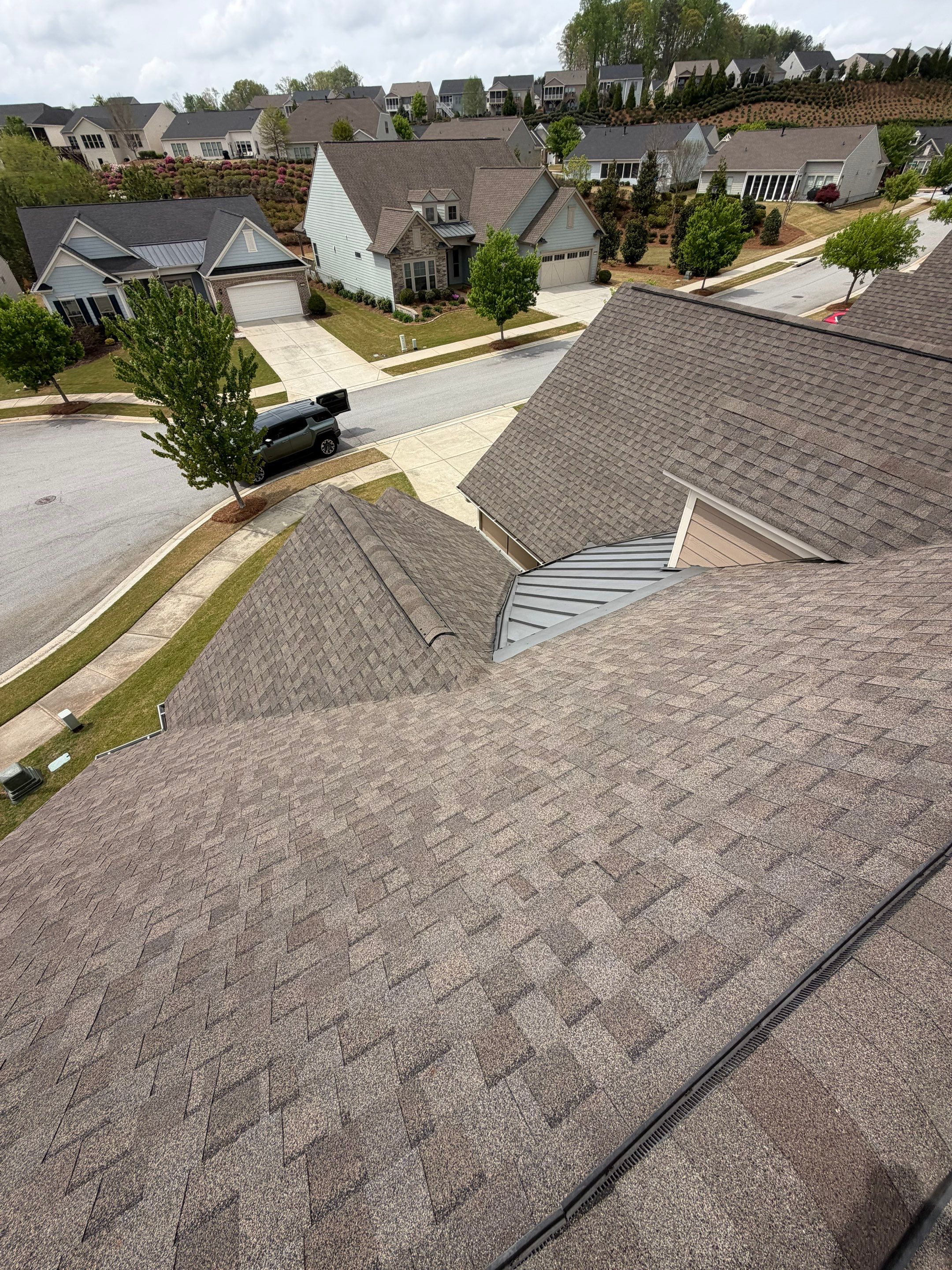 Ventura Place Hoschton Roof Replacement  by Dom Roofing & Restoration