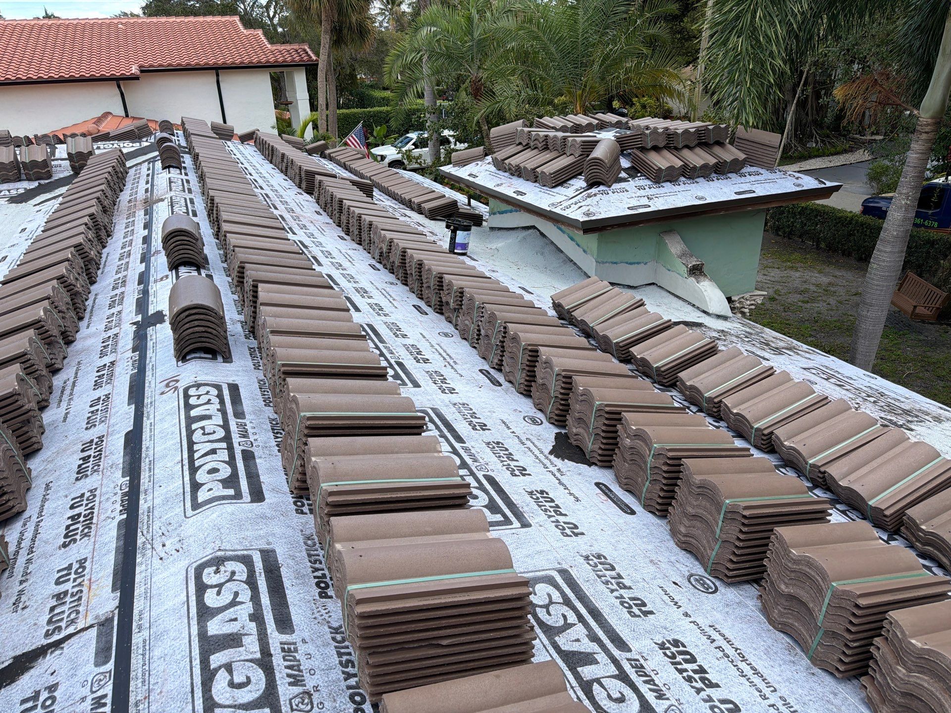 Residential Roofing Installation using WestLake Roofing Tile by BLUES BROTHERS ROOFING