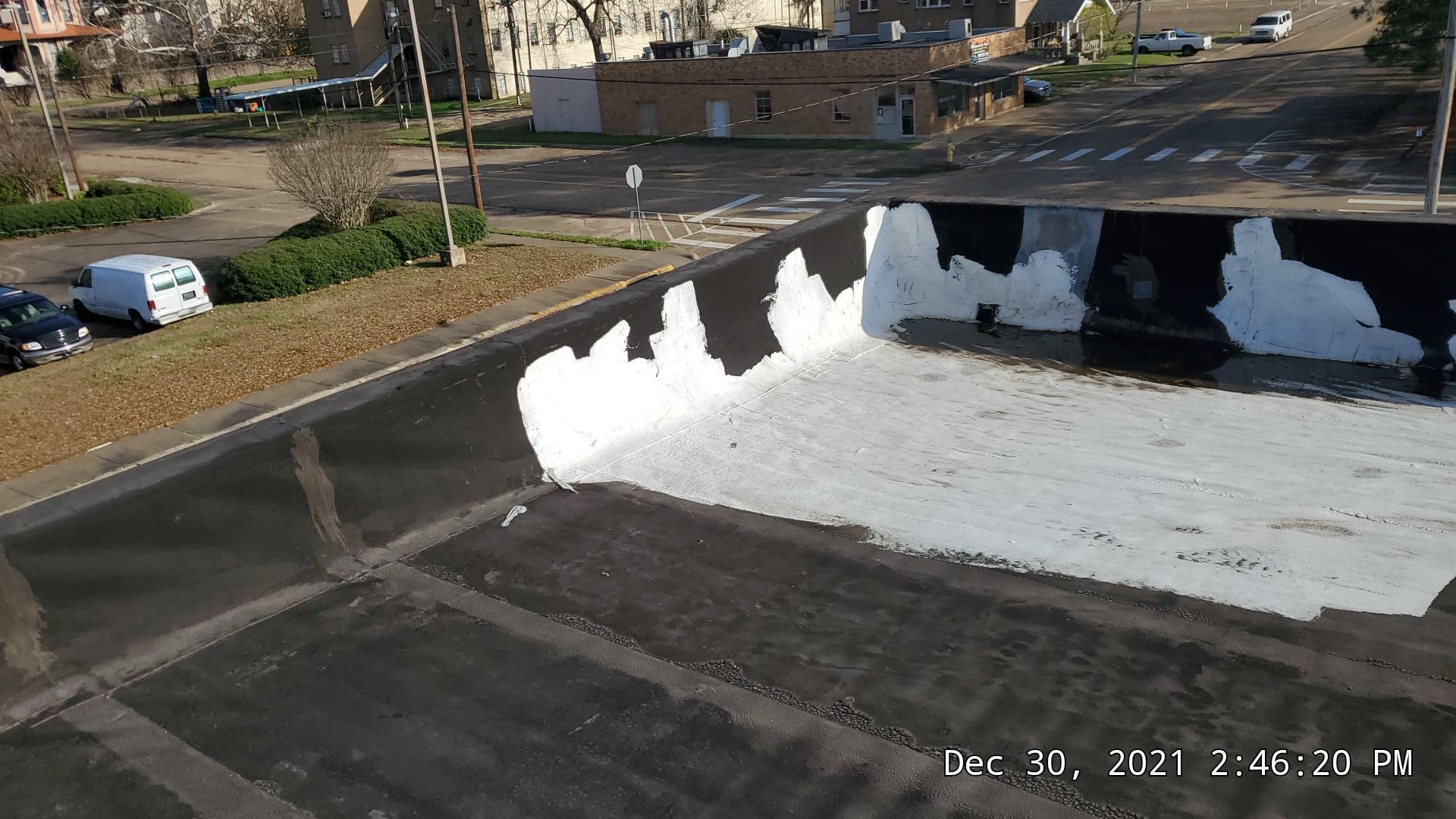 Commercial Roofing Installation using 50 mil PVC by Hostetler Roofing