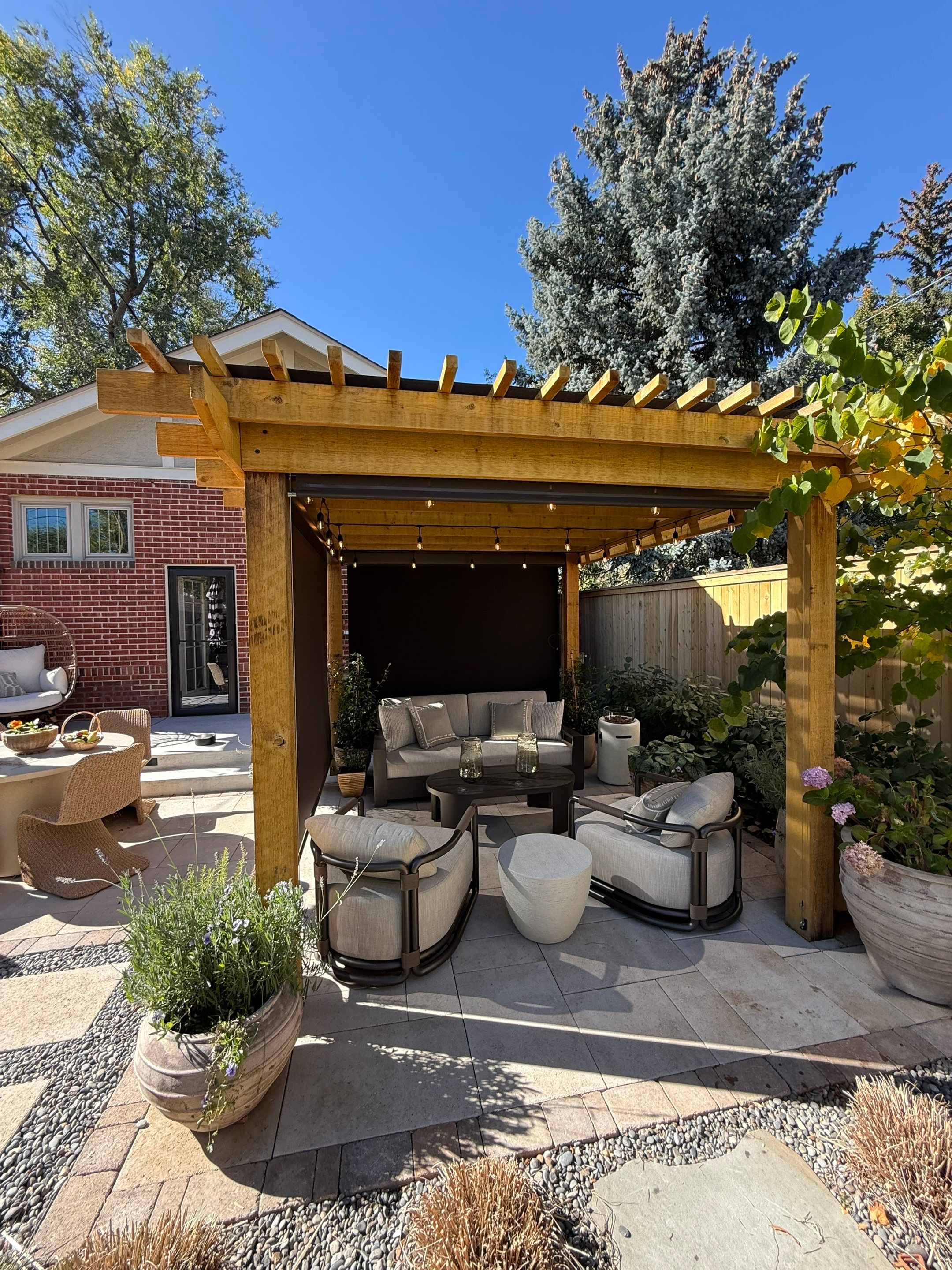 Perfect Pergola in Arvada by JRM landscape & design