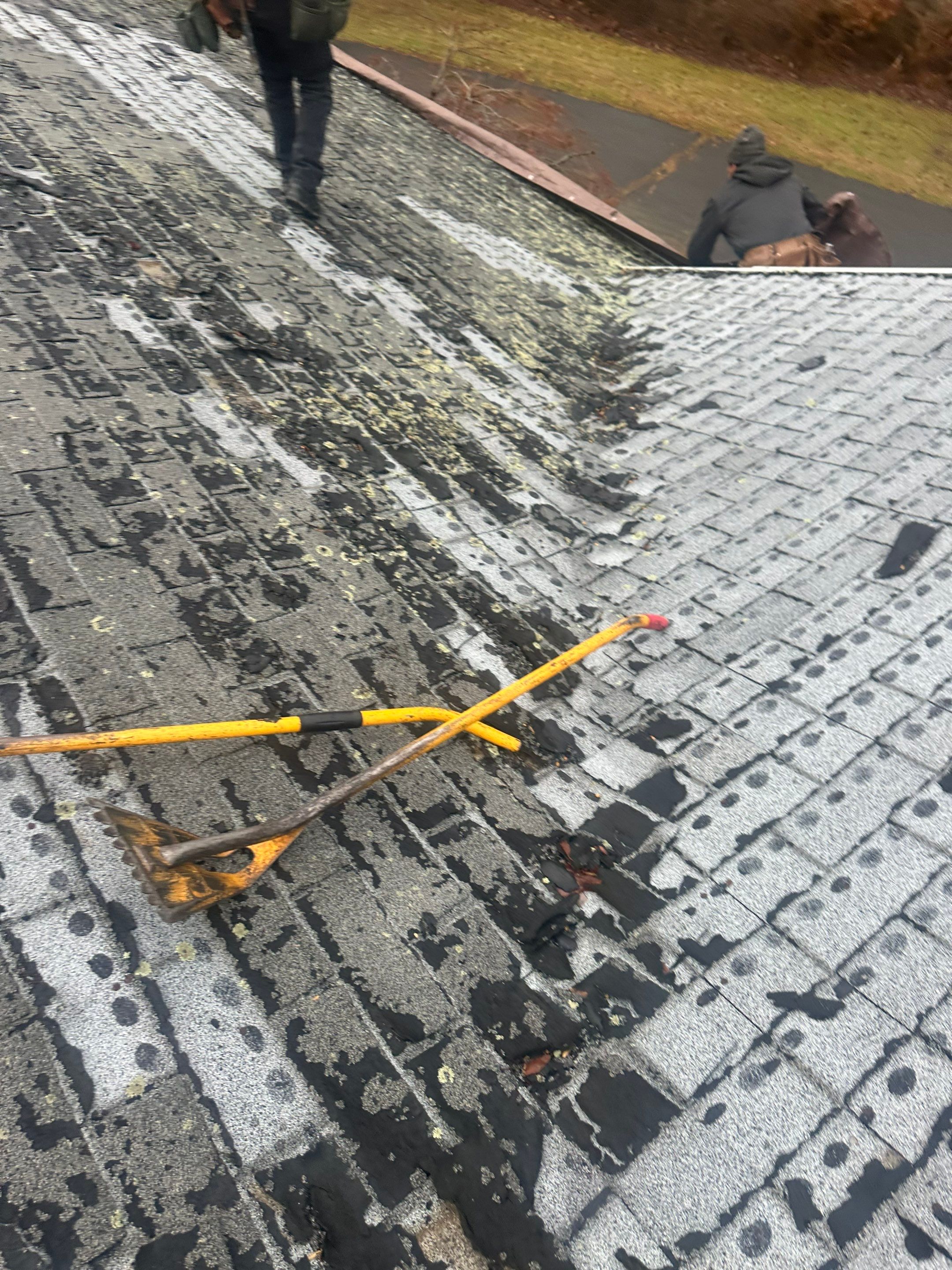 Residential Roofing Installation using Owens Corning TruDefinition - Williamsburg Gray by A Plus Exterior