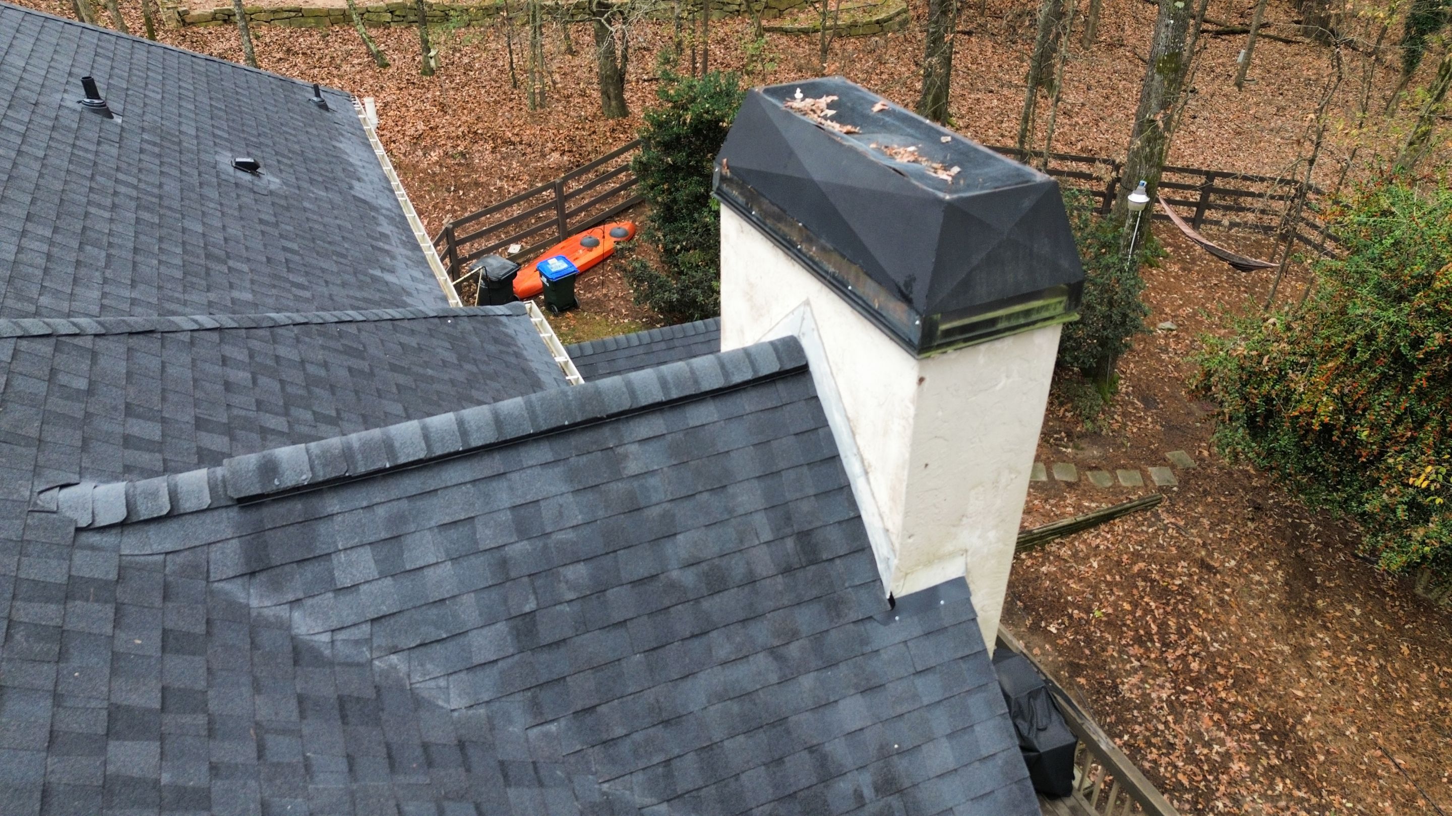 Roswell, GA Roof Replacement CertainTeed Landmark Moire Black by Reset Roofing