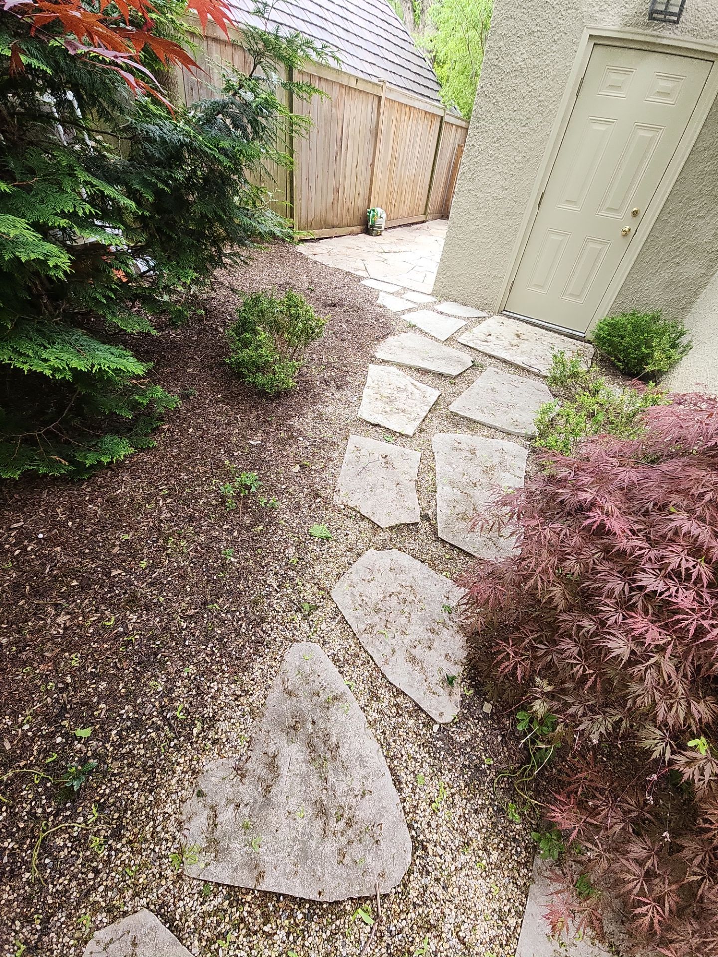 Natural Stone Surface Pressure Washing by Northern Power Washing LLC.