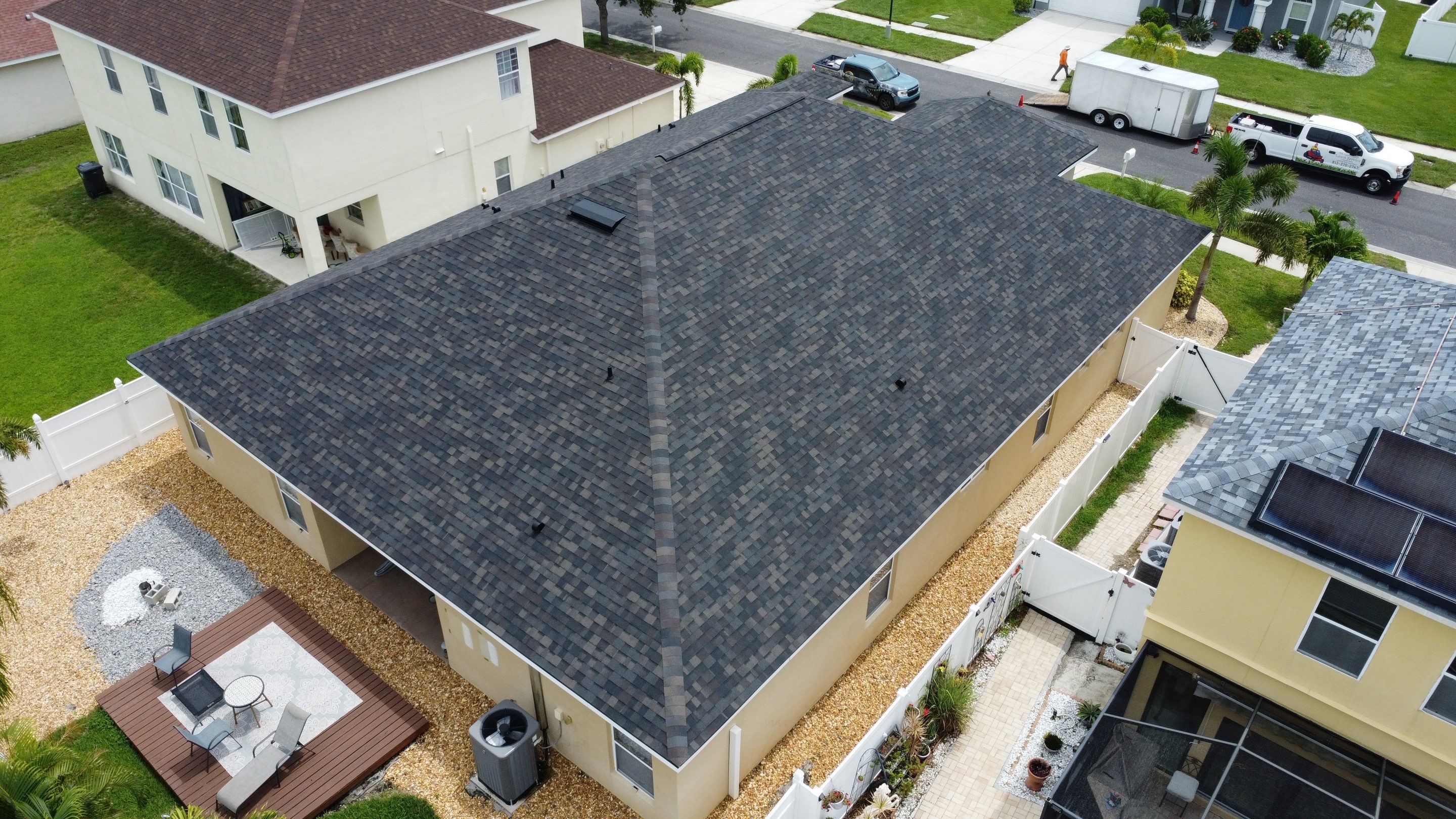 Roof Replacement in Ruskin, FL. by Steadfast Roofing