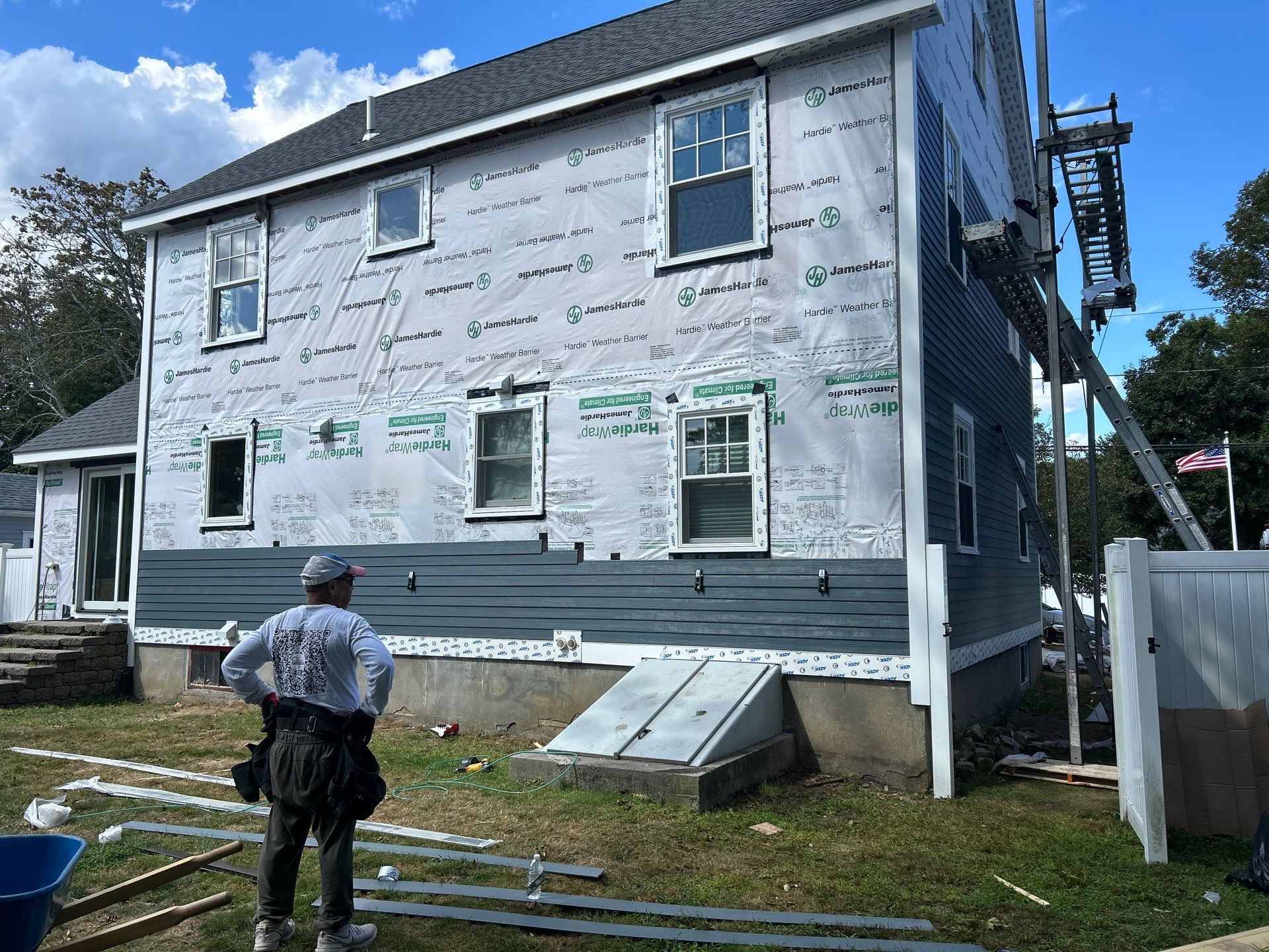 Complete Home Exterior Renovation - Siding, Roofing & Windows by UBrothers Construction