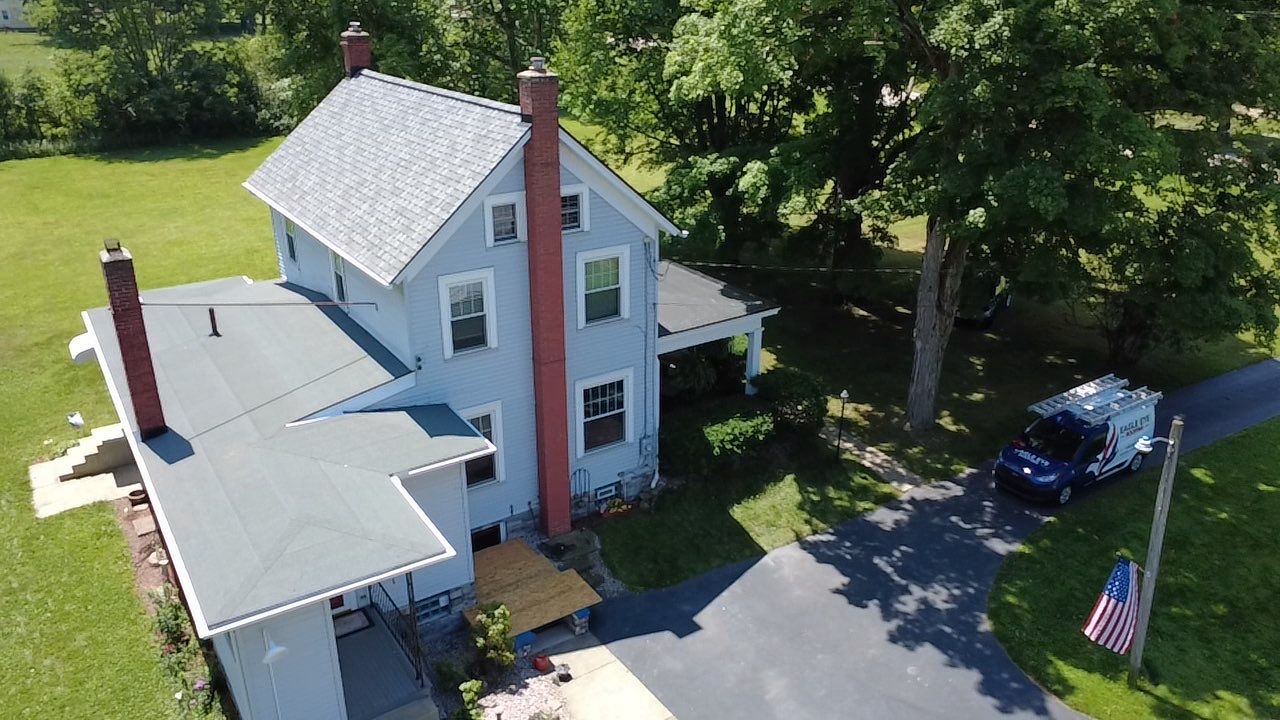 Complete Residential Shingle and Membrane Roof Installation in Salem by Eagle Eye Roofing