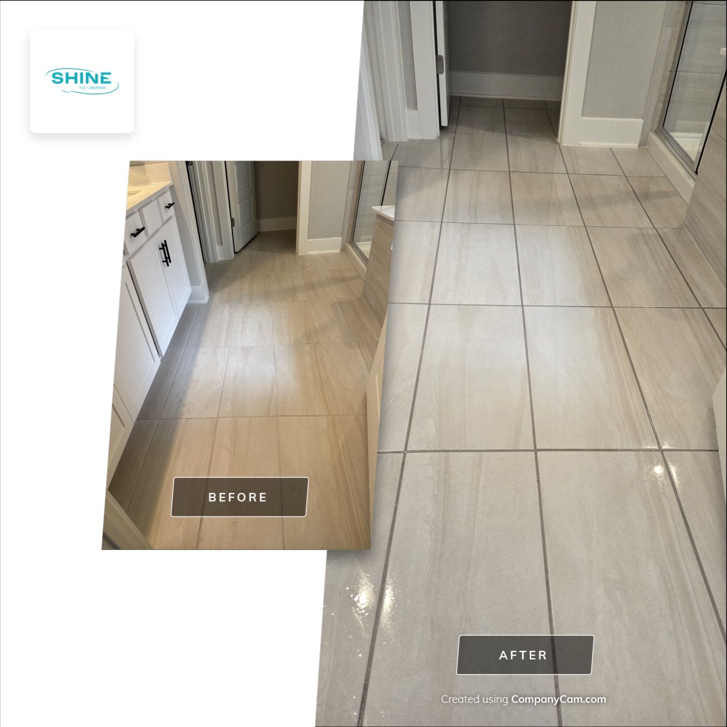 Project in Balcones Creek by SHINE Tile and Grout Cleaning