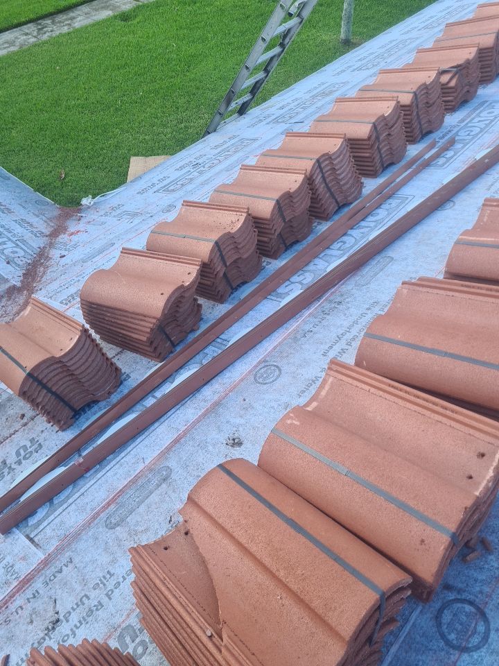 Residential Roofing Installation using Eagle Roofing Tile by BLUES BROTHERS ROOFING