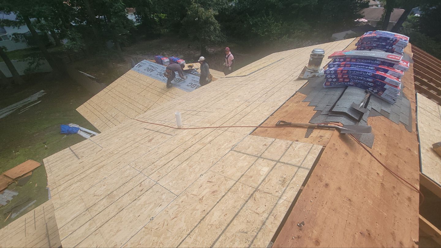Roof Installation using GAF Timberline HDZ by ExteriorPros