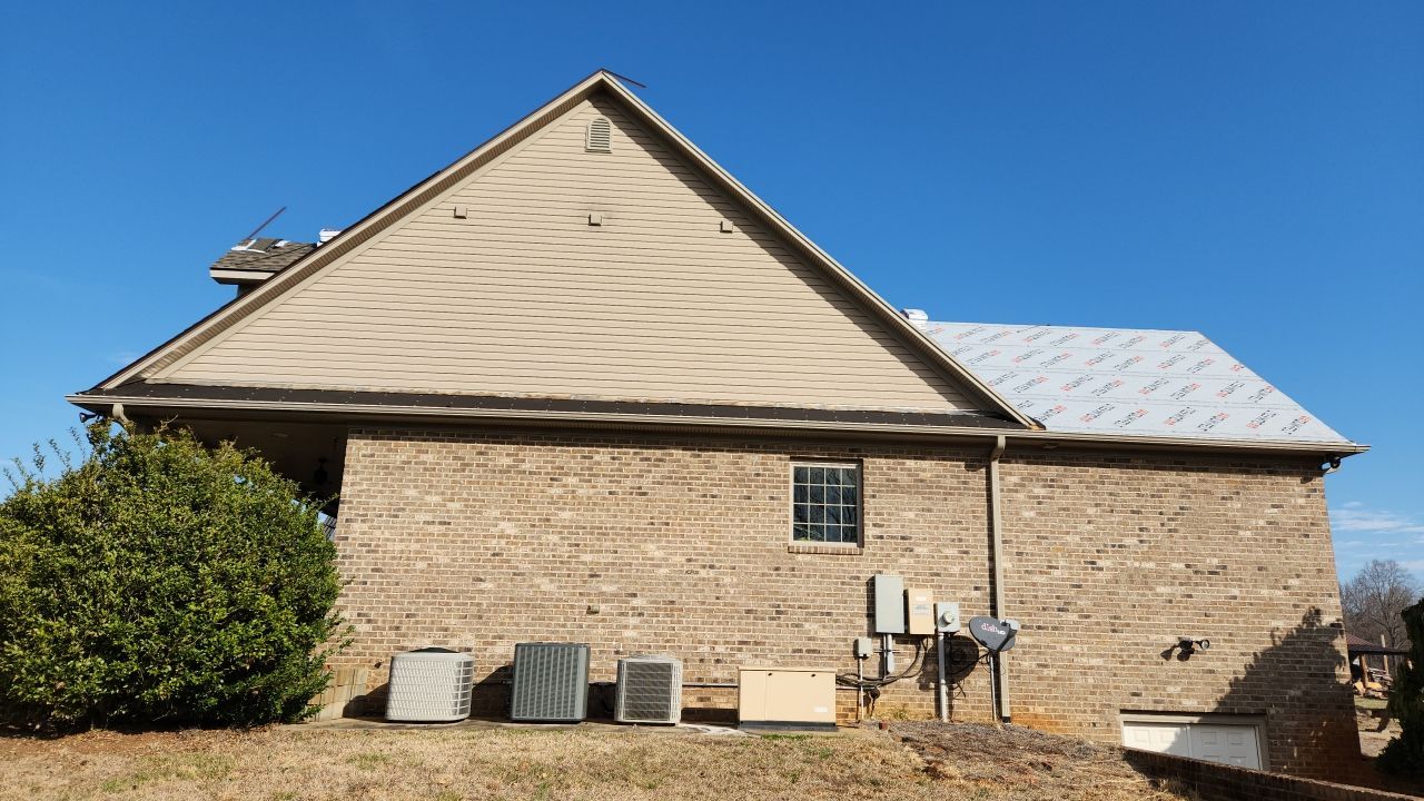 GAF Weathered Wood and Custom Copper by Just In Time Roofing and Restoration