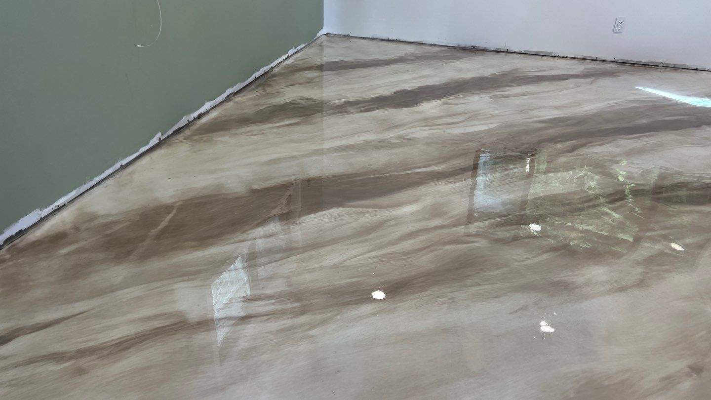 Epoxy Floors For Home and Business In the Lehigh Valley and New Jersey by Ryan Amato Painting LLC