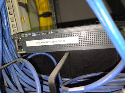 Structured cabling installation by CimaSolutions