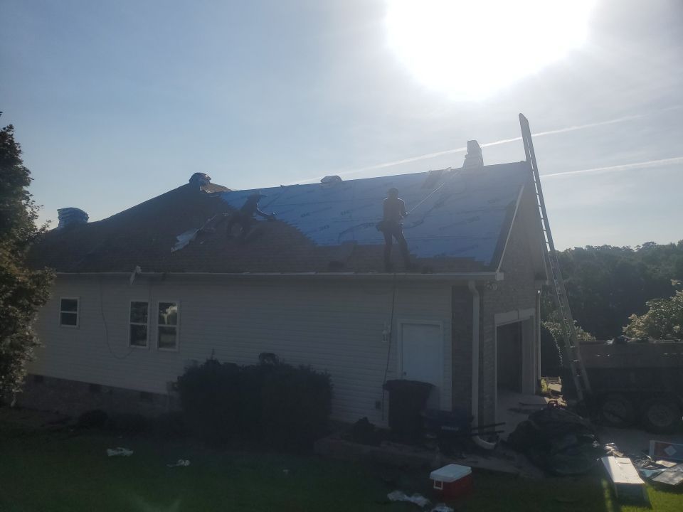 Residential Roofing Installation using Owens Corning by Inspector Roofing and Restoration