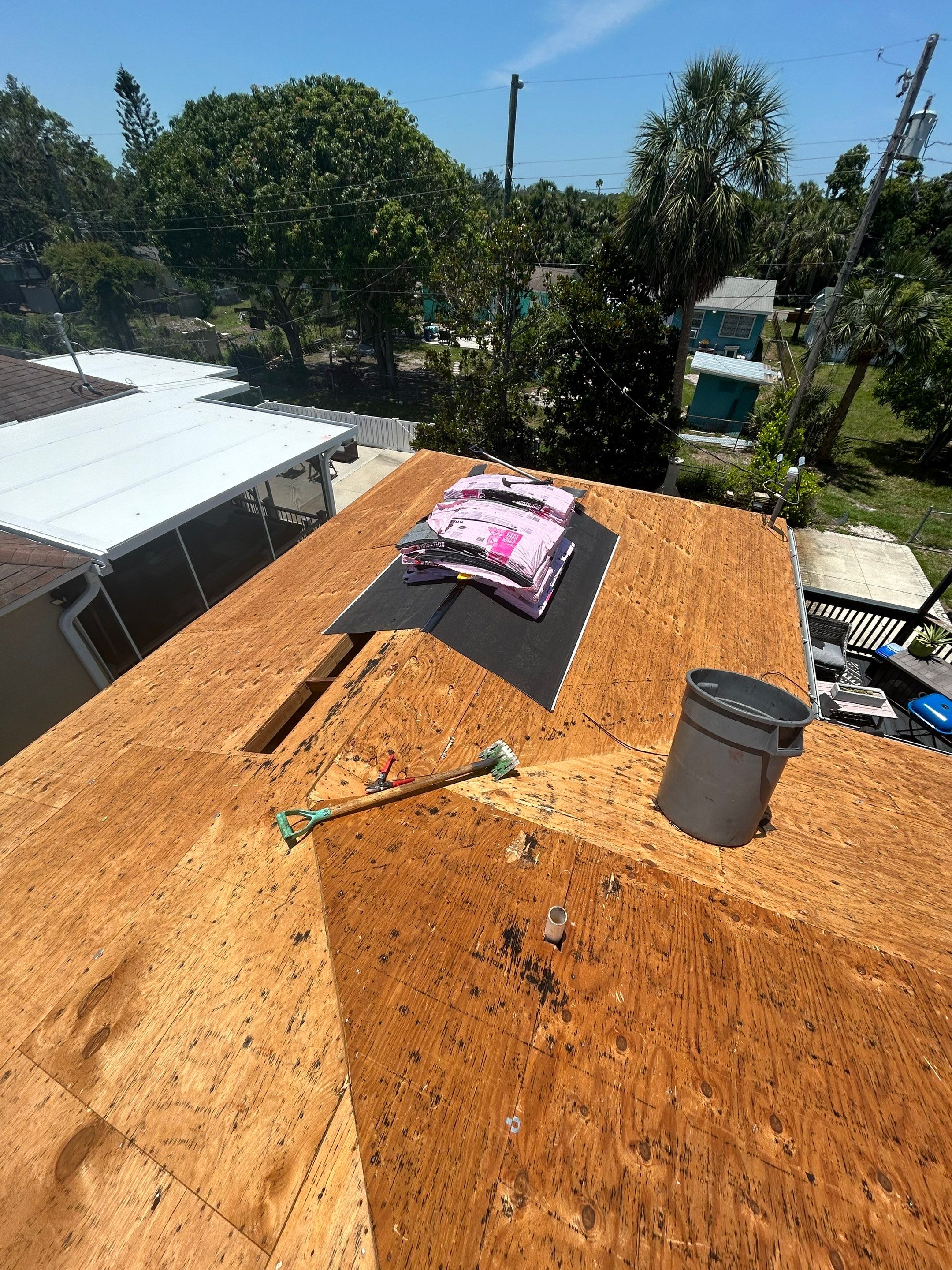 Project in St. Petersburg 33711 by Mitchell Roofing Company LLC 