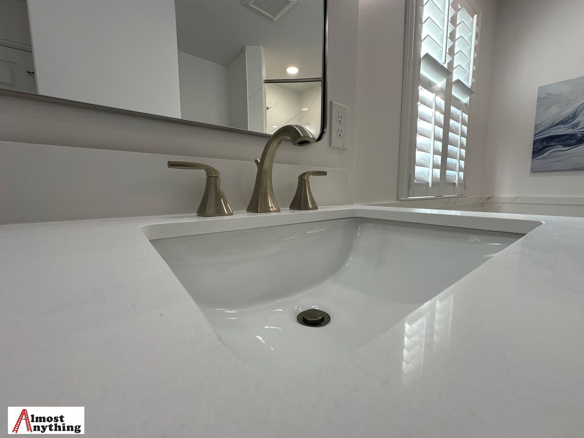 Bathroom by Almost Anything Remodeling 