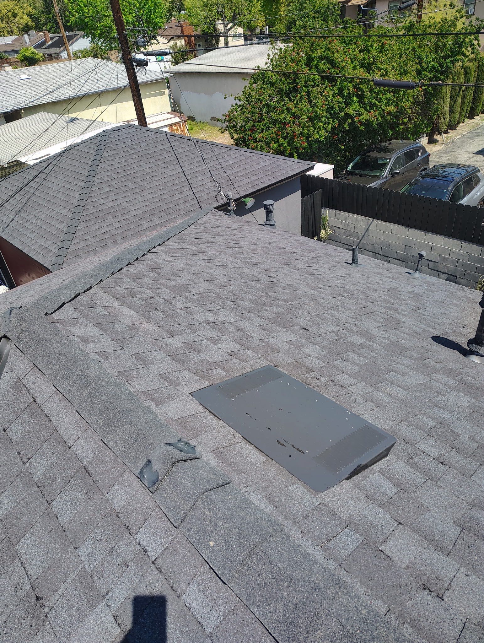 Residential Roofing Installation using Owens Corning Duration Cool Shingles by Hull Brothers Roofing