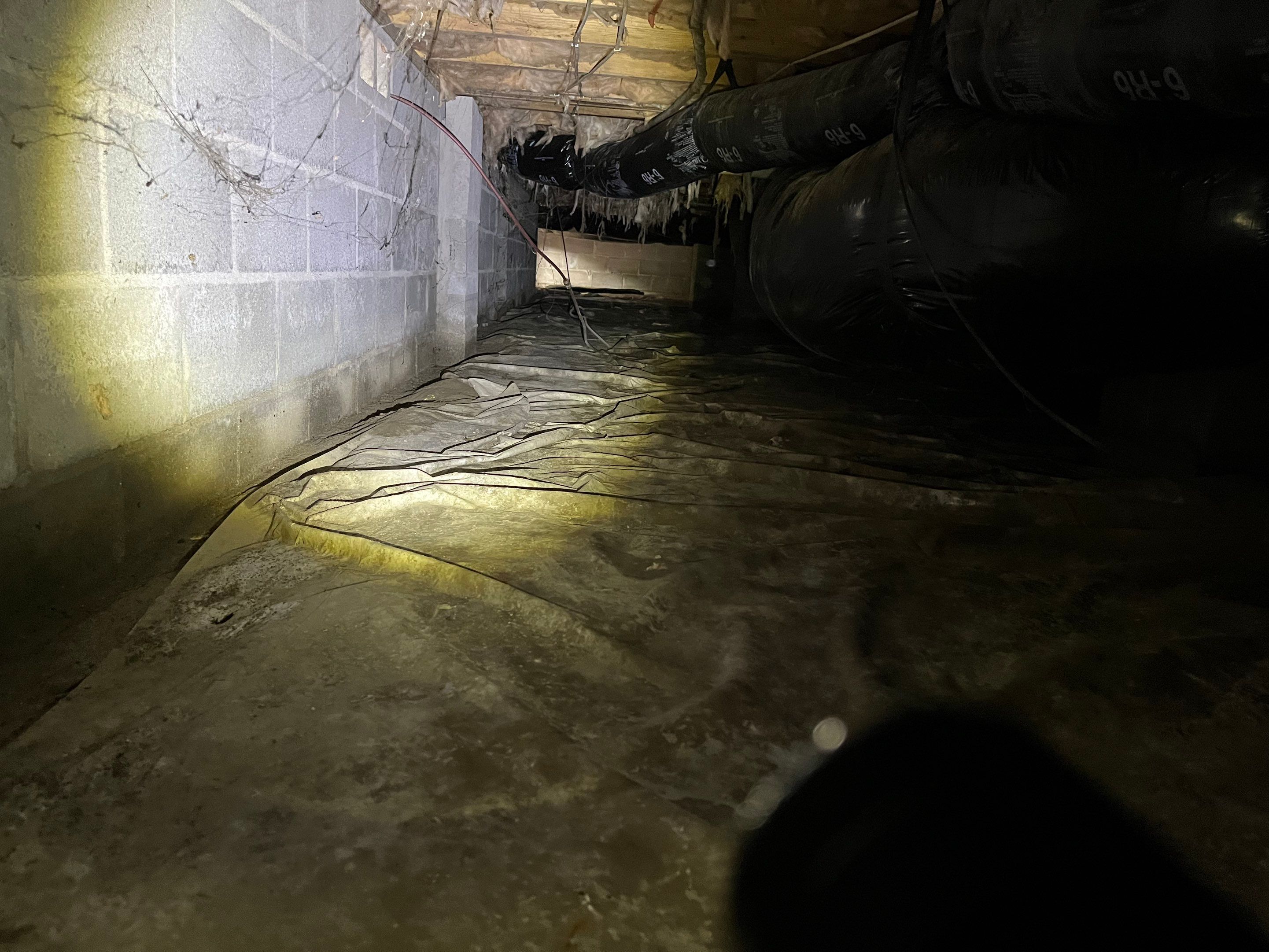 Premium Encapsulation with Bora-Foam using Bora-Foam Insulation by Impact Crawlspace