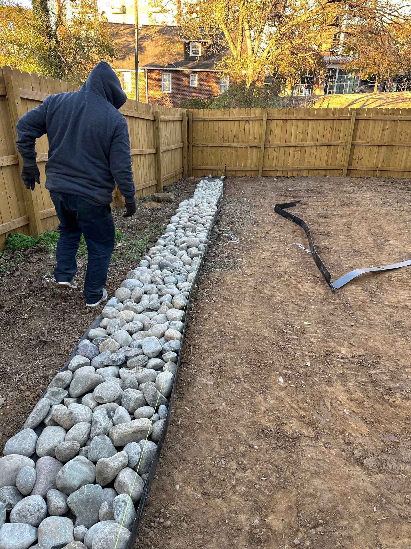 Residential Landscape Project Design/Build by Carolina-Metro Landscape, Inc