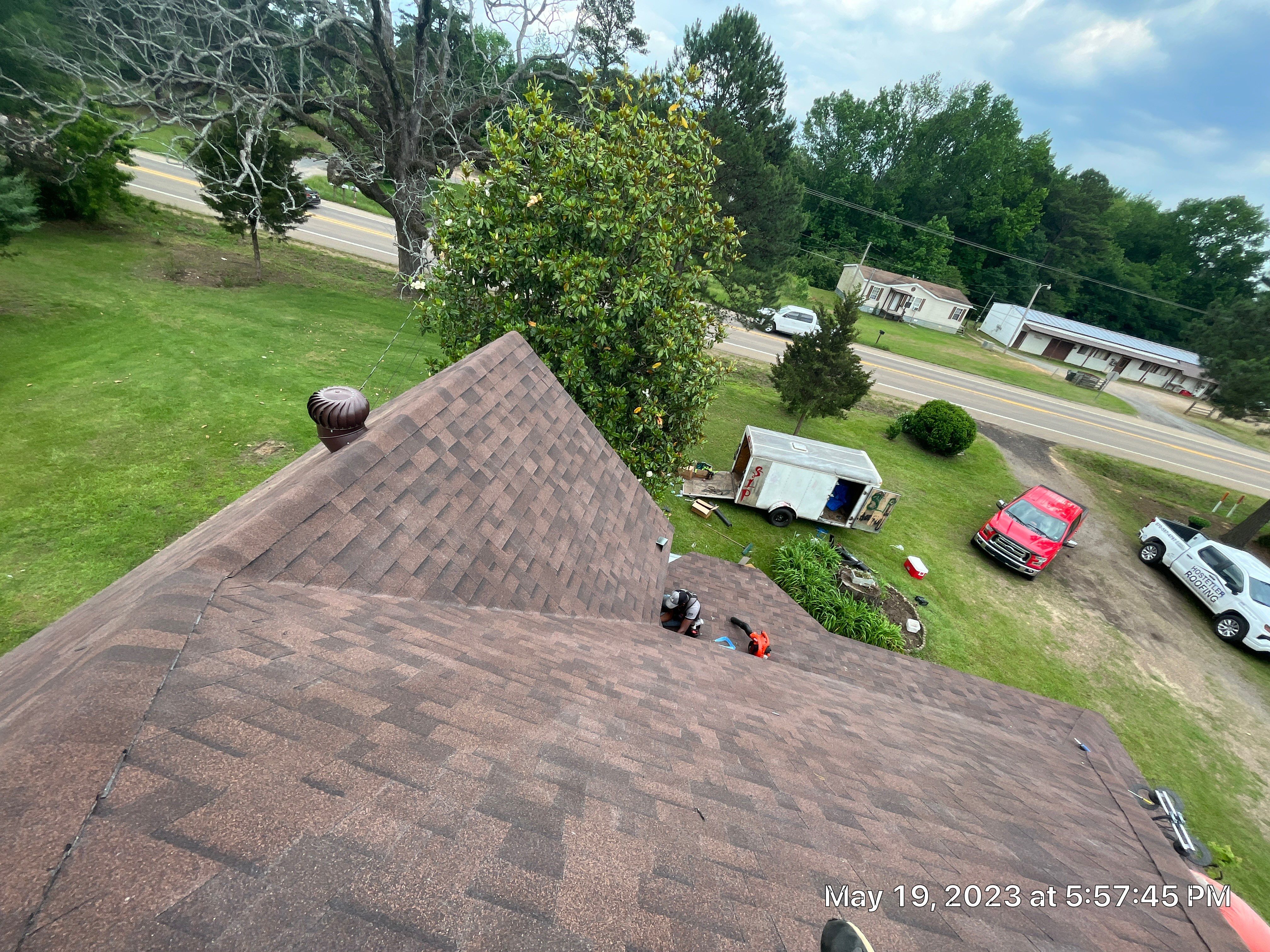 Residential Shingle Reroof using Malarkey Highlander NEX by Hostetler Roofing