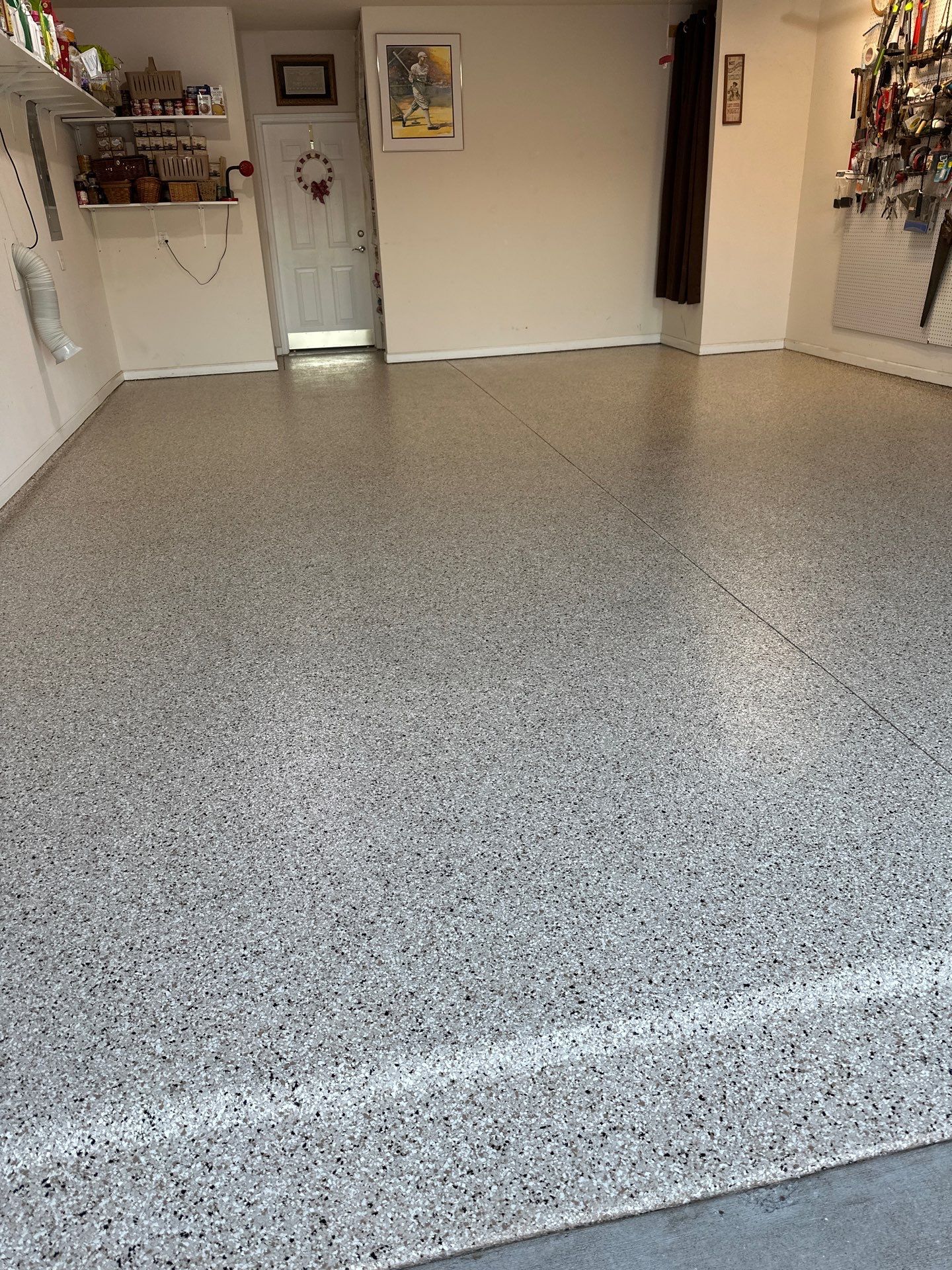 Garage Floor Coating using Shoreline by My Garage Floor Guys